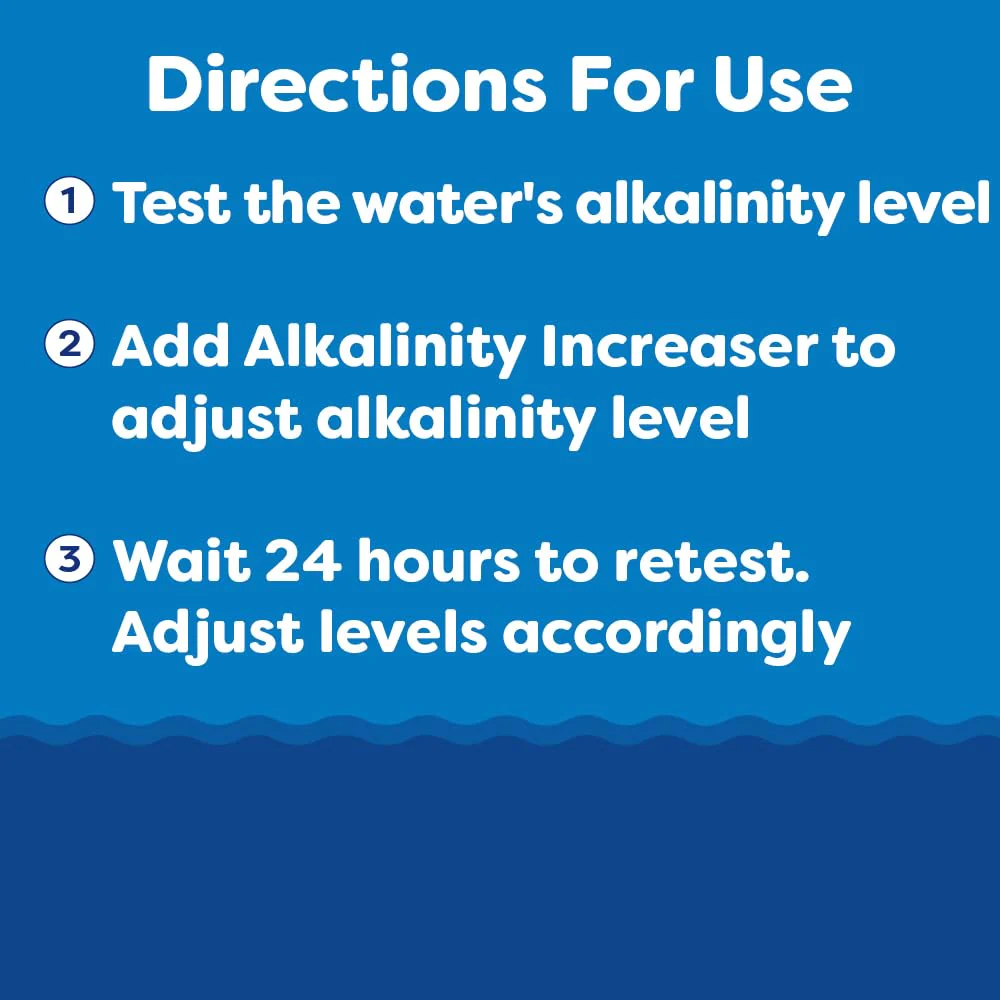 In The Swim Alkalinity Increaser for Swimming Pools - Raises Alkalinity and Balances pH Levels in Your Swimming Pool Water - 100% Sodium Bicarbonate - 50 Pounds - Image 3