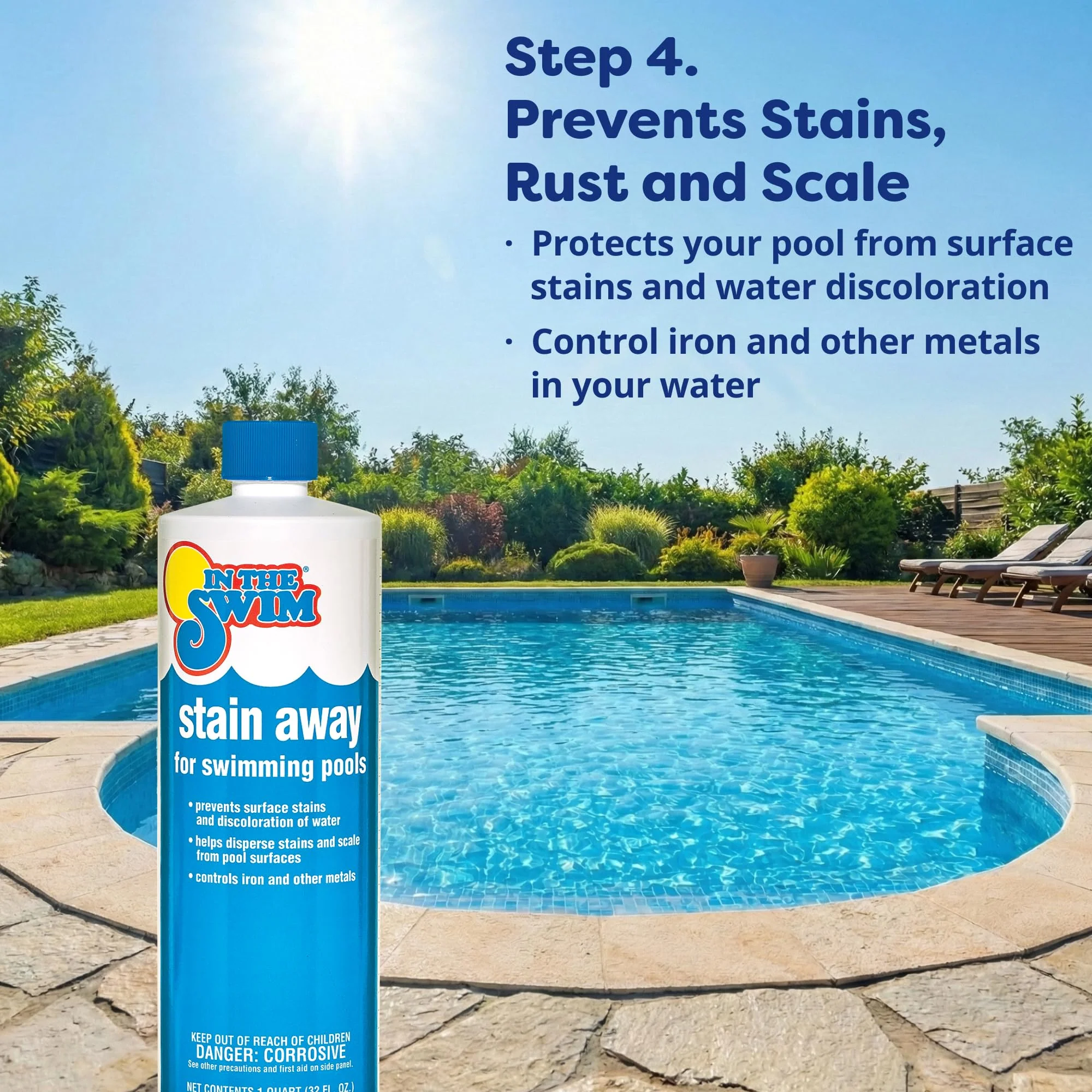 In The Swim Opening Kit and Chlorine Bundle - Pre-Measured Opening Kit for Easy Use - 10 Pound Bucket of 3-Inch Stabilized Chlorine Tablets - Inground and Above Ground Pools Up to 7,500 Gallons - Image 7