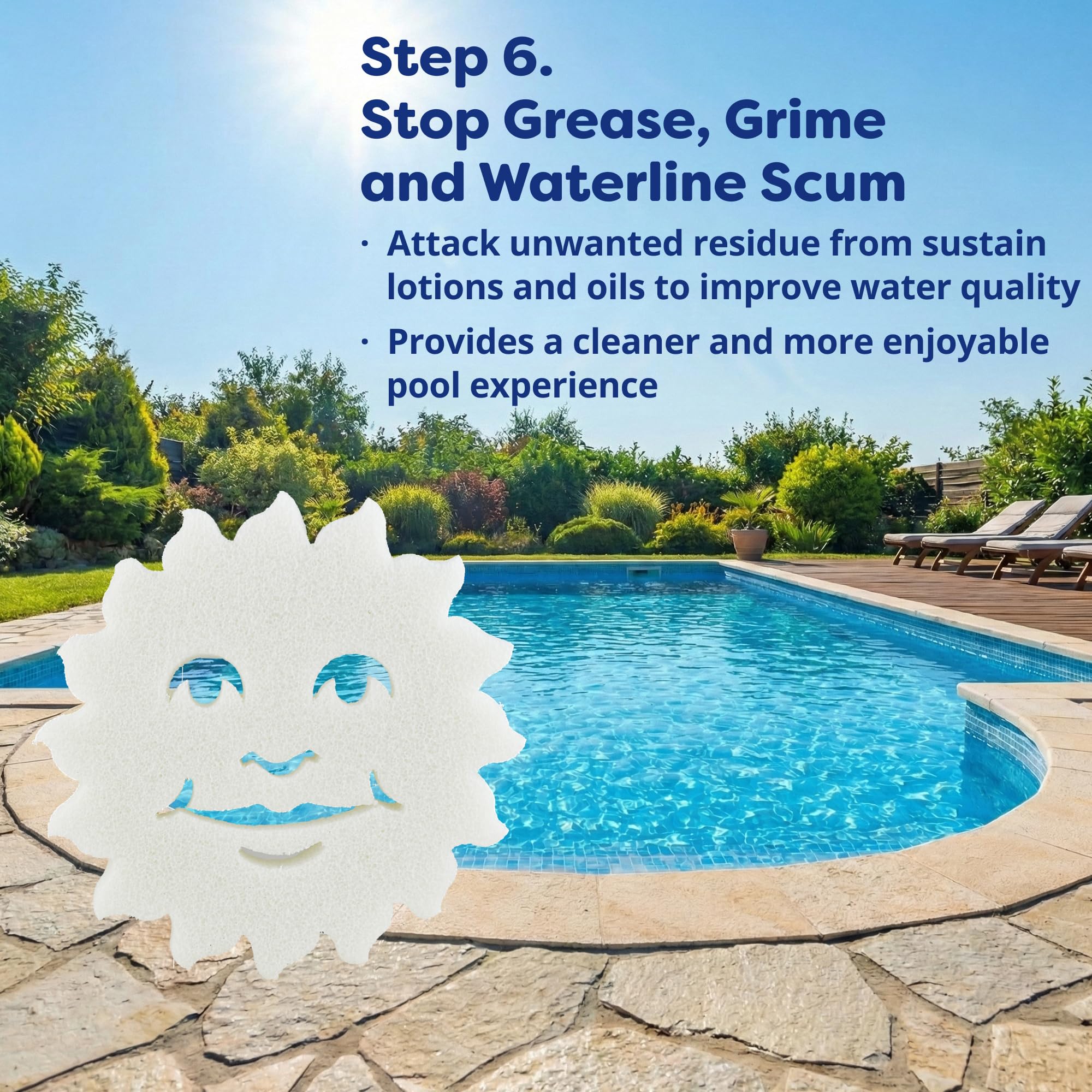 In The Swim Opening Kit and Chlorine Bundle - Pre-Measured Opening Kit for Easy Use - 25 Pound Bucket of 3-Inch Stabilized Chlorine Tablets - Inground and Above Ground Pools Up to 15,000 Gallons - Image 5