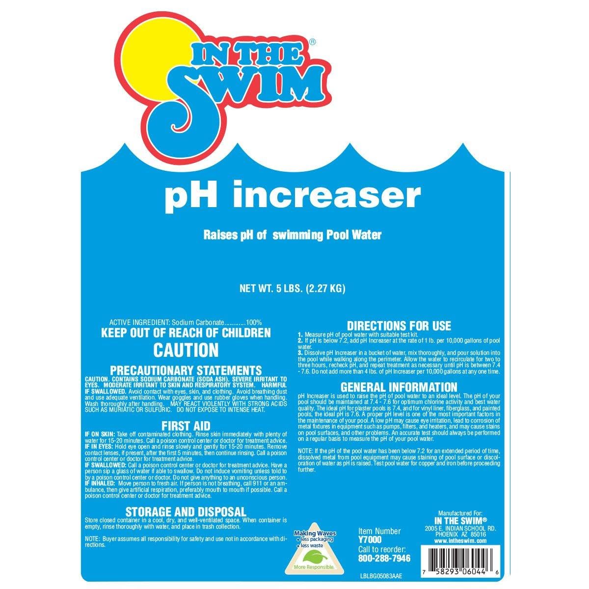 In The Swim pH Increaser for Pools - Granular 100% Sodium Carbonate (Soda Ash) to Raise pH Up - 10 Pounds - Image 4