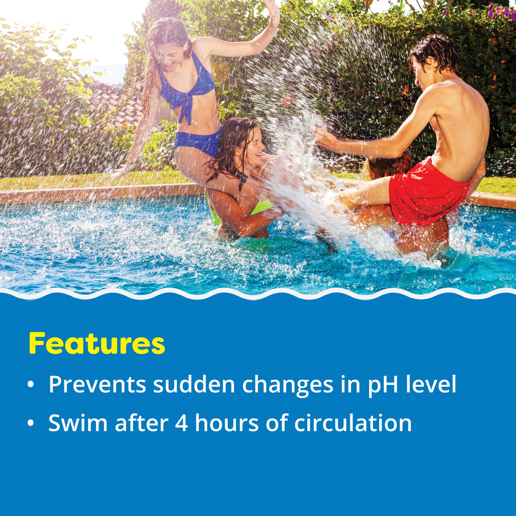 In The Swim pH Increaser for Pools - Granular 100% Sodium Carbonate (Soda Ash) to Raise pH Up - 25 Pounds - Image 6