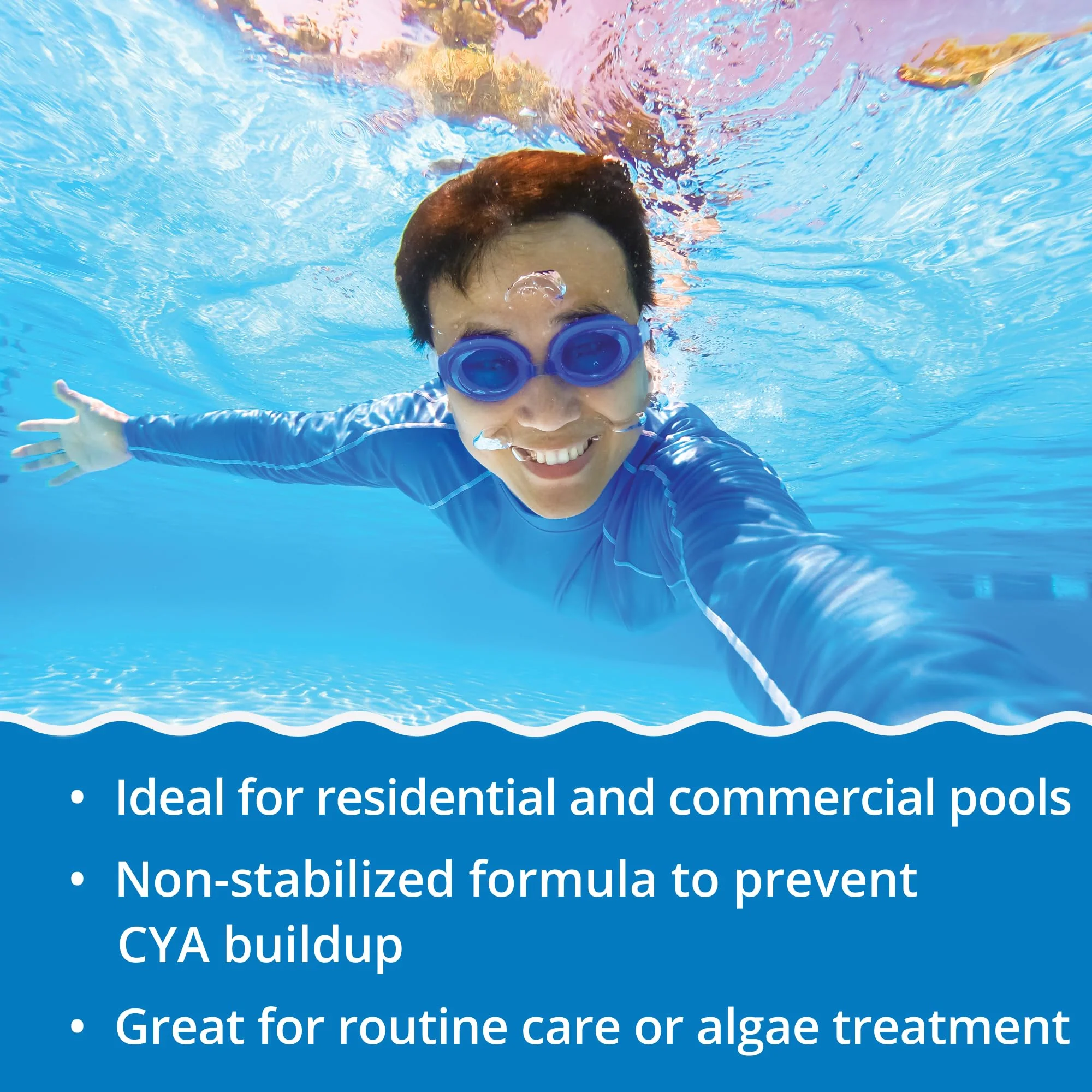 In The Swim Pool Shock – 68% Cal-Hypo Granular Sanitizer for Crystal Clear Water – Defends Against Bacteria, Algae, and Microorganisms - 24 X 1 Pound - Image 5