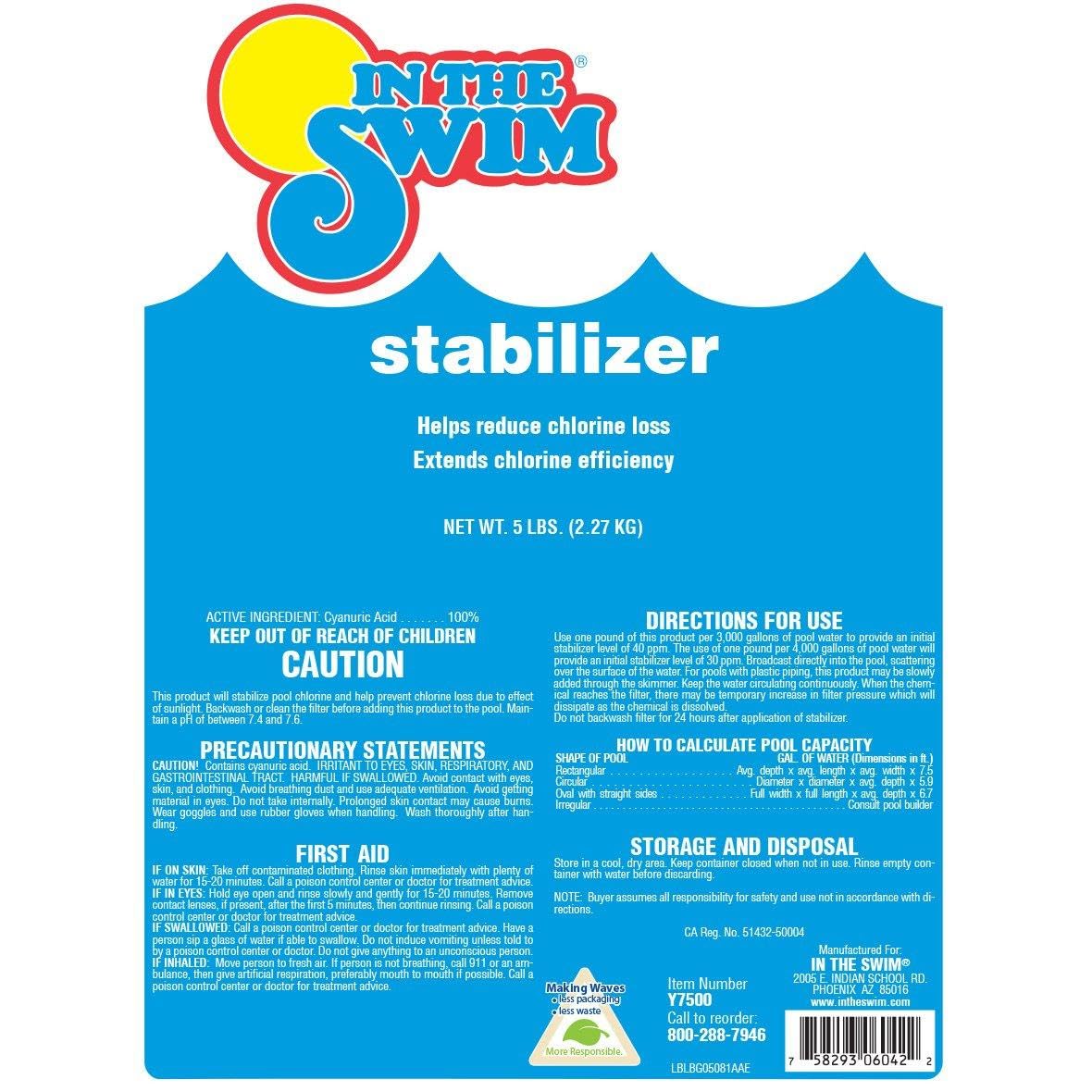 In The Swim Pool Stabilizer – 100% Cyanuric Acid for Chlorine Protection and Efficiency - 45 Pound - Image 3