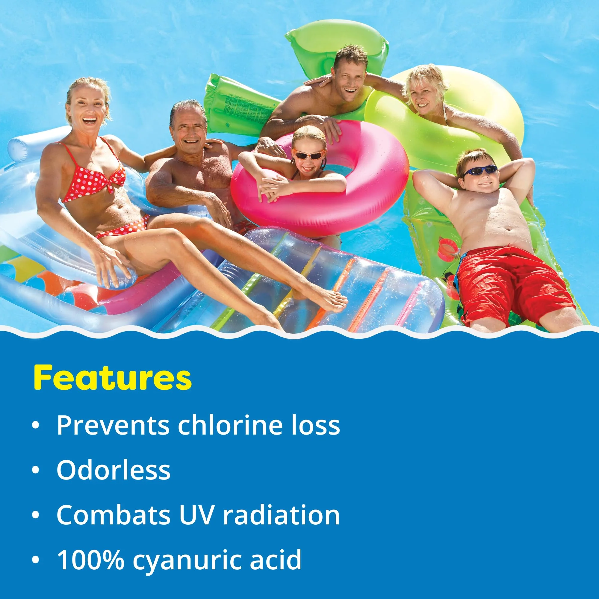 In The Swim Pool Stabilizer – 100% Cyanuric Acid for Chlorine Protection and Efficiency - 45 Pound - Image 6