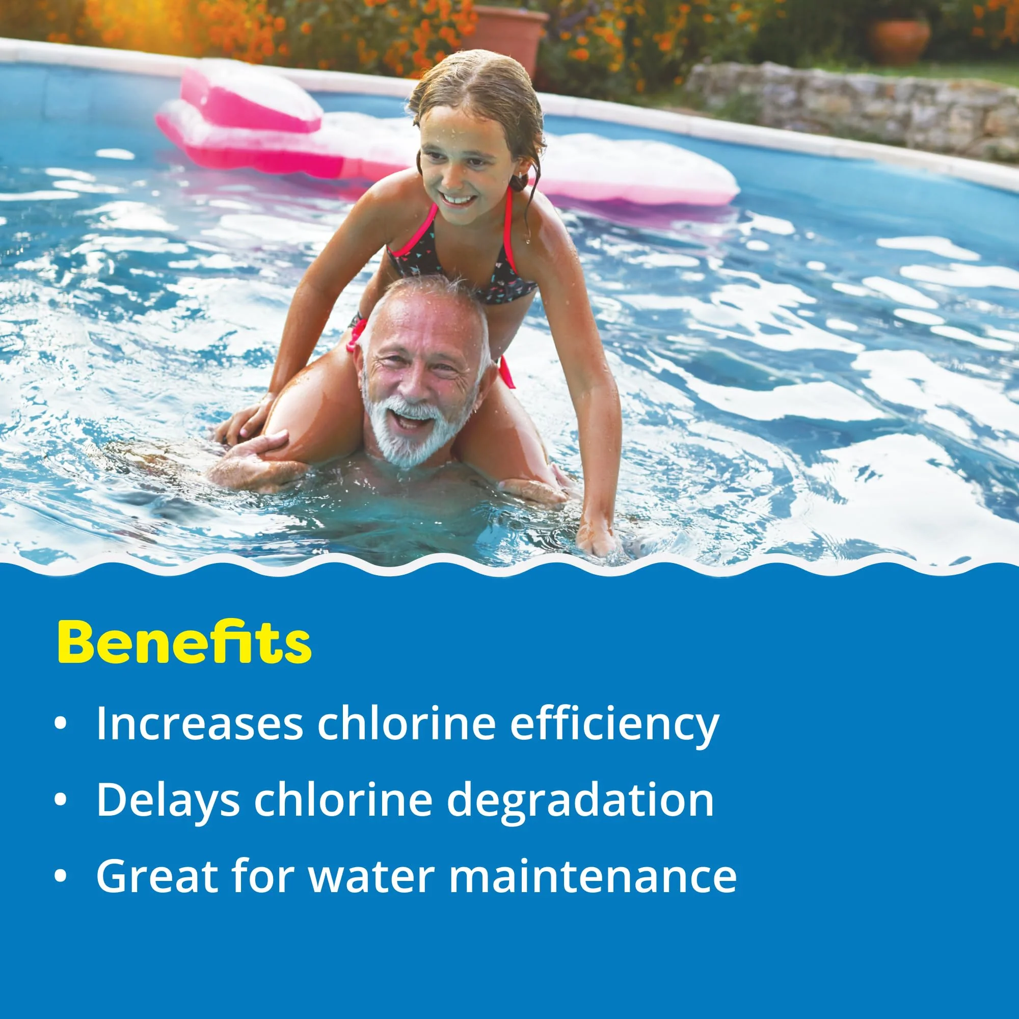 In The Swim Pool Stabilizer – 100% Cyanuric Acid for Chlorine Protection and Efficiency - 45 Pound - Image 7