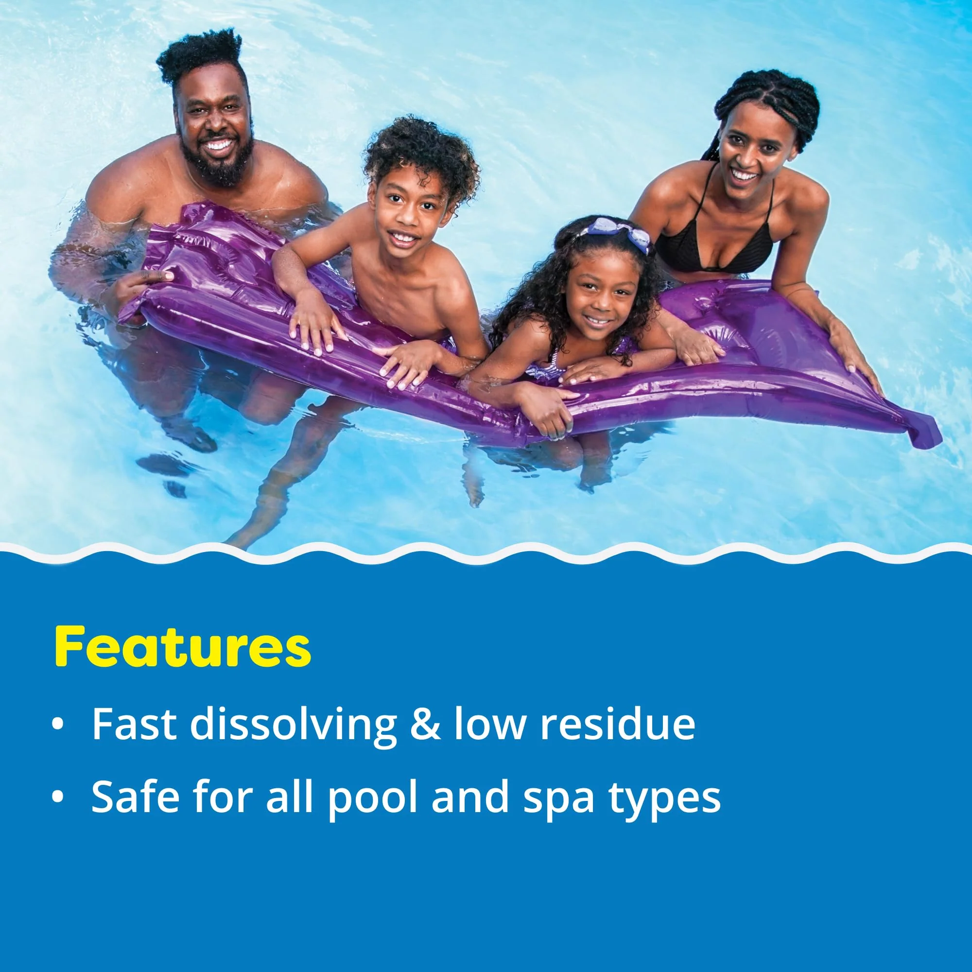 In The Swim Sodium Dichlor Chlorine Shock Granules for Sanitizing Swimming Pools – Fast Dissolving, pH Balanced Sanitizer - 56% Available Chlorine, 99% Sodium-Dichlor – 10 Pound - Image 4