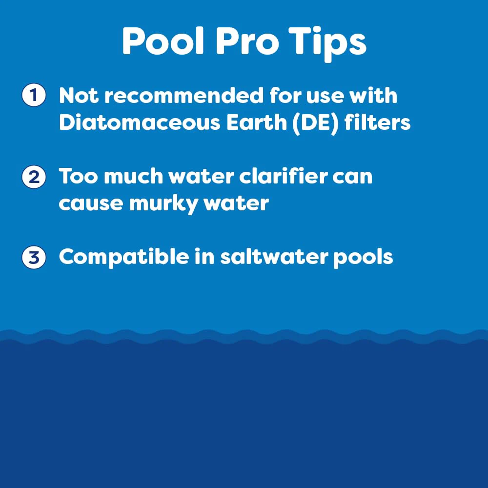 In The Swim Super Clarifier – Fast-Acting, Highly Concentrated Pool Water Clarifier for Crystal Clear Water & Improved Filter Efficiency – for Sand & Cartridge Filters - 1 Gallon - Image 5