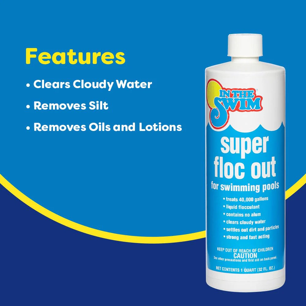 In The Swim Super Floc Out – Drop the Gunk, Ditch the Cloud, Dive Into Clear Water – 1 Quart - Image 8
