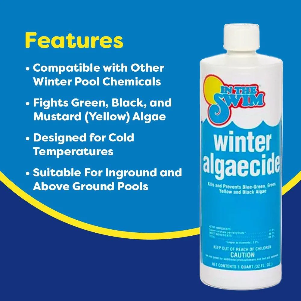 In The Swim Winter Swimming Pool Algaecide - 1 Quart - Image 5