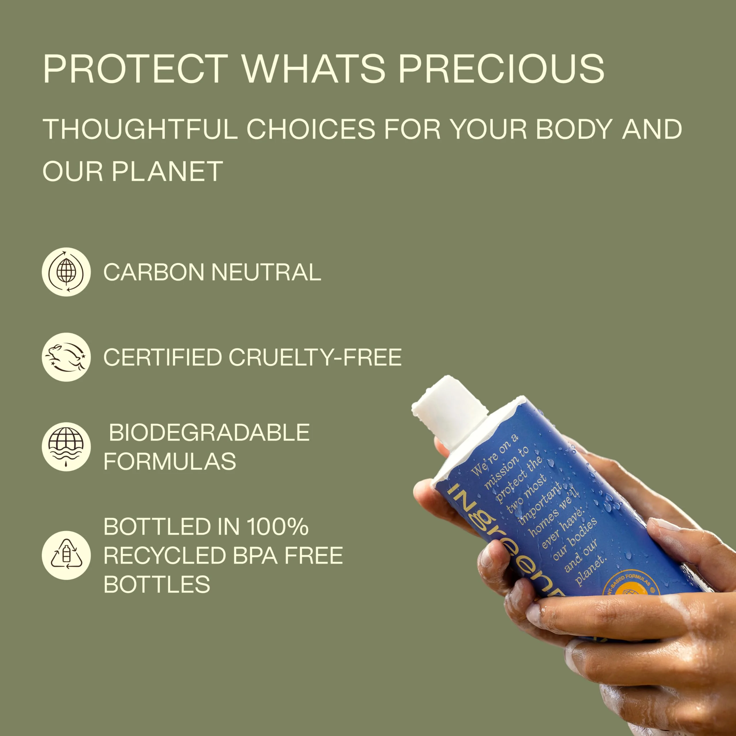 Ingreendients Moisturizing Body Wash For Sensitive, Dry & All Skin Types - pH Balanced, Natural, Organic, Non-Toxic, Vegan, Sulfate-Free, Paraben-Free, Gluten-Free (16 FL. OZ) - Image 4