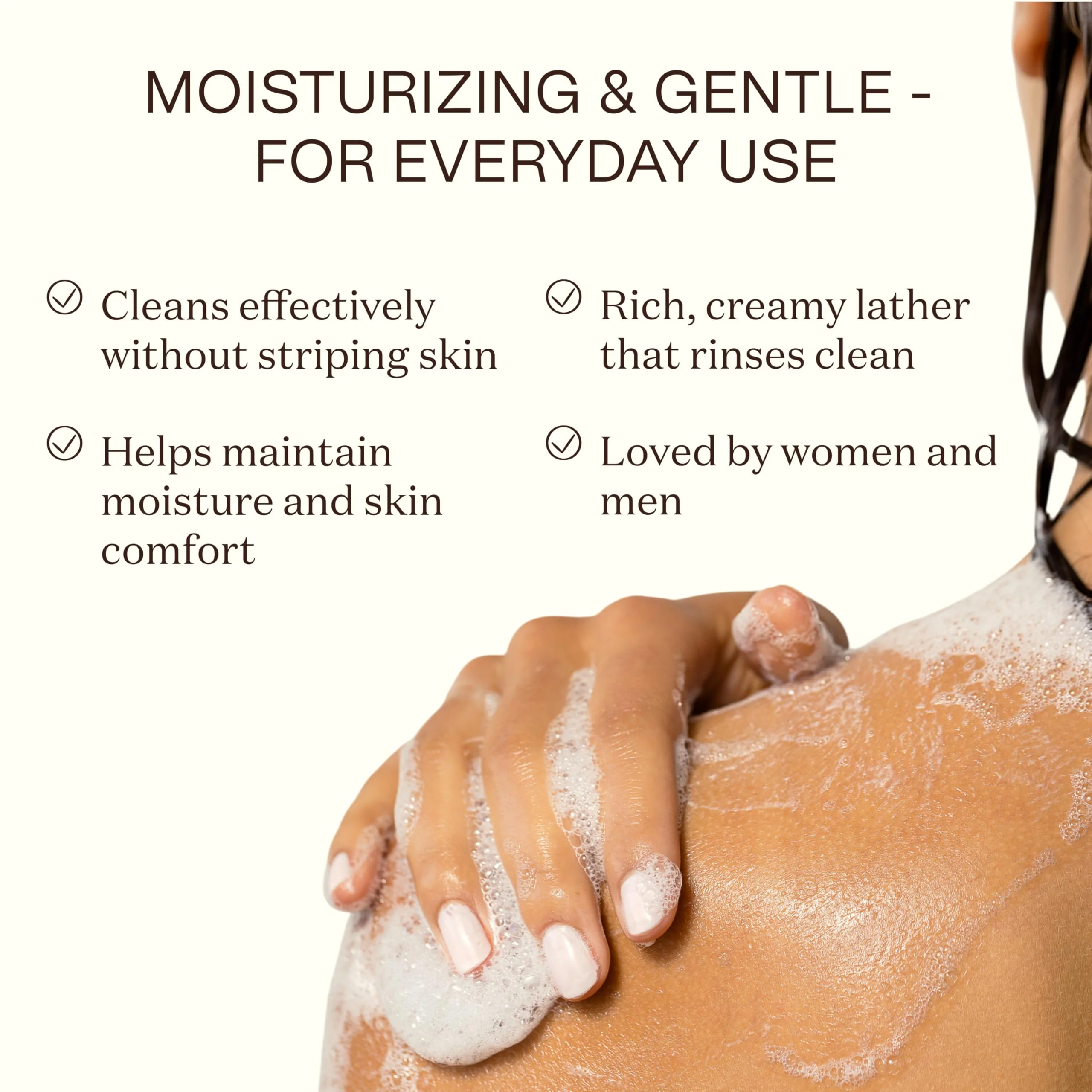 Ingreendients Moisturizing Body Wash For Sensitive, Dry & All Skin Types - pH Balanced, Natural, Organic, Non-Toxic, Vegan, Sulfate-Free, Paraben-Free, Gluten-Free (16 FL. OZ) - Image 6