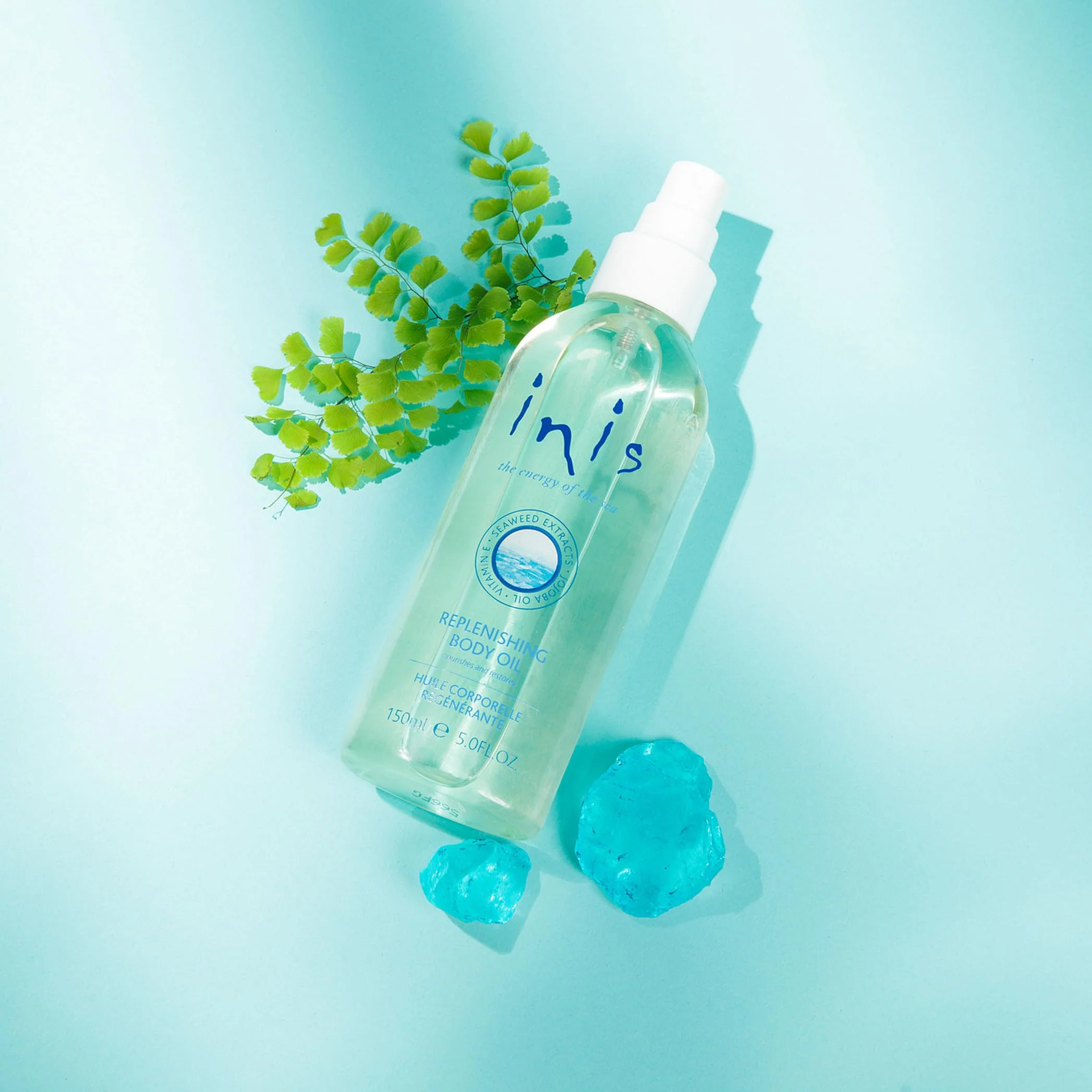 Inis the Energy of the Sea Replenishing Body Oil - Fast Absorbing Moisturizing Spray - Made with Hydrating Jojoba Oil for Dry Skin - Enriched with Seaweed Extracts & Vitamin E – 5 Fl Oz - Image 5
