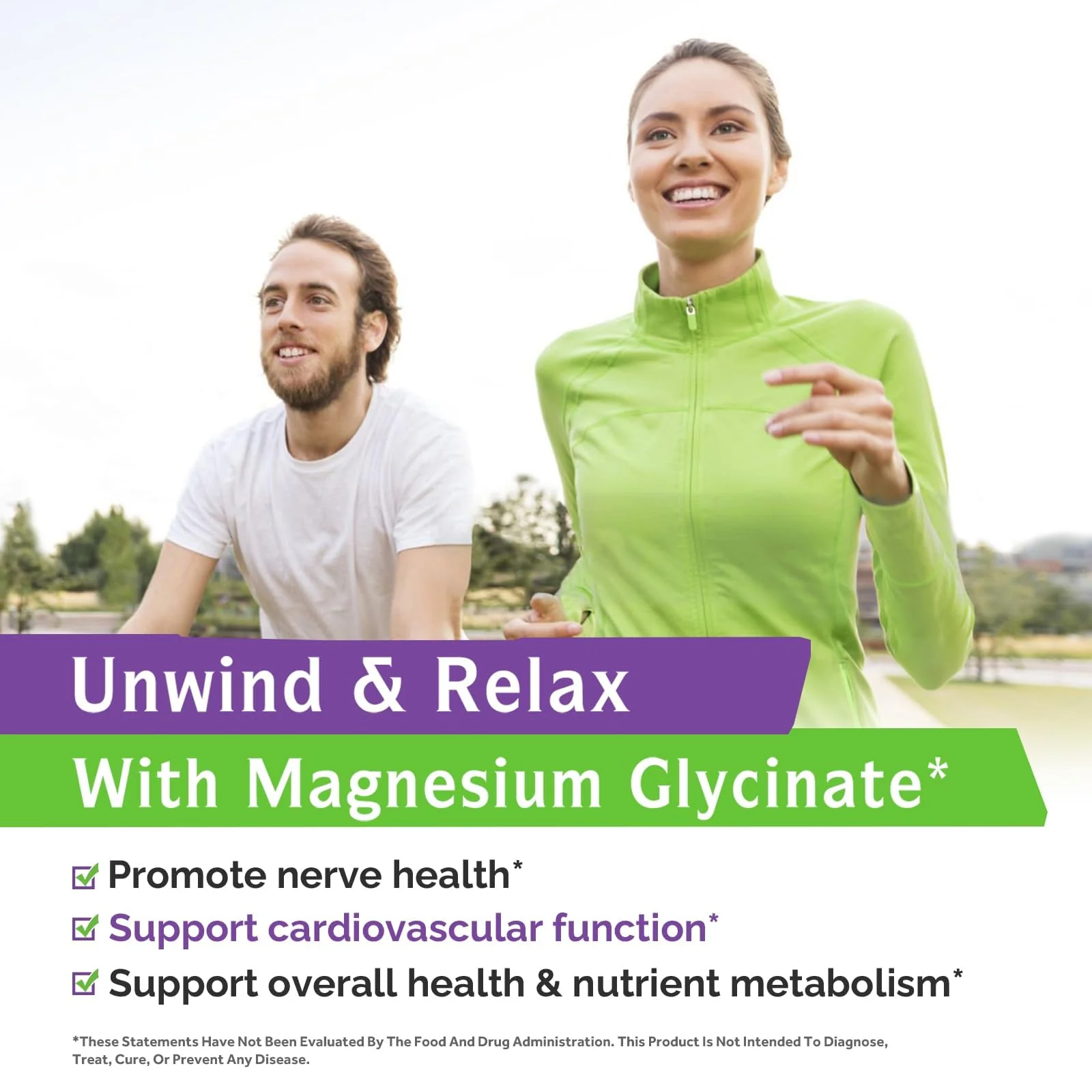 Innate Vitality Magnesium Glycinate 500mg | 70mg Elemental Magnesium Supplement - High Absorption, Non Buffered, Non-GMO & No Gluten - Vegan - Nerve Health - 60 Capsules (Pack of 1) - Image 4
