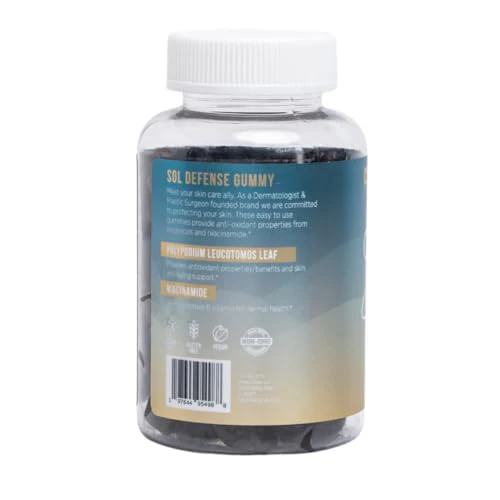 Inner Glow Sol Defense Gummies – Dermatologist & Plastic Surgeon-Formulated Skin Resilience Vitamin Supplement with Polypodium Leucotomos & Niacinamide, Passion Fruit Flavor, 60 Sugar-Free Gummies - Image 13