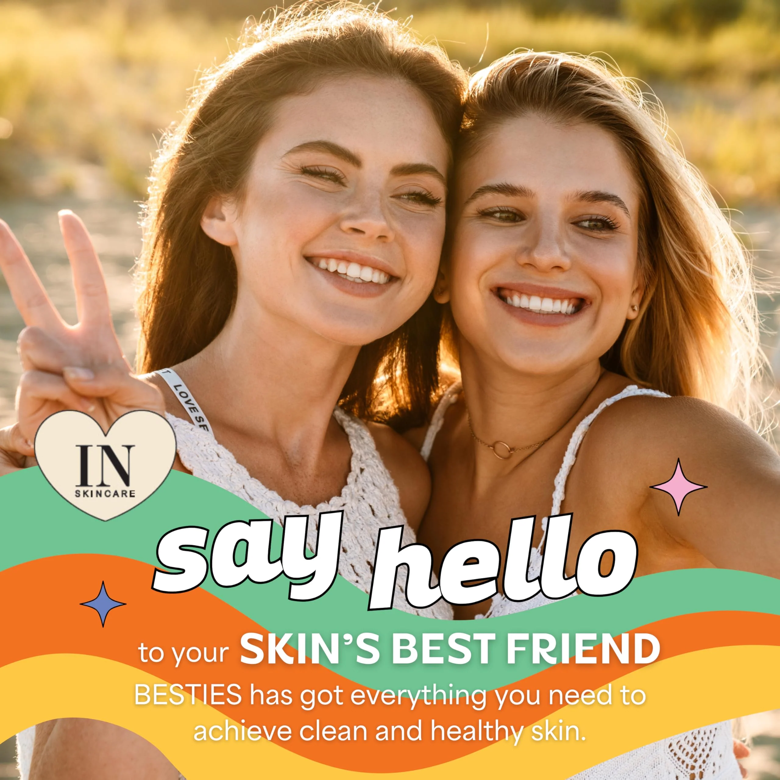 InstaNatural BESTIES BFF Four Step Teen Skincare Kit | Simple Skincare for Healthy Skin (Cleanser, Toner, Serum & Gel Moisturizer for All Skin Types) (BFF Four Step Kit, Fresh Citrus) - Image 6