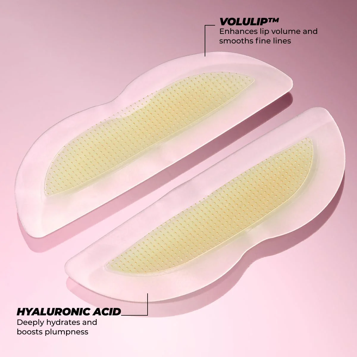 Instant Lip Filler Mask for Plumped Lips in 30 Mins with Vegan Collagen & Hyaluronic Acid - 3 Pack Korean Lip Mask Patches with 400 Dissolving Micro-Darts Tech for Instant & Long-Lasting Results - Image 7