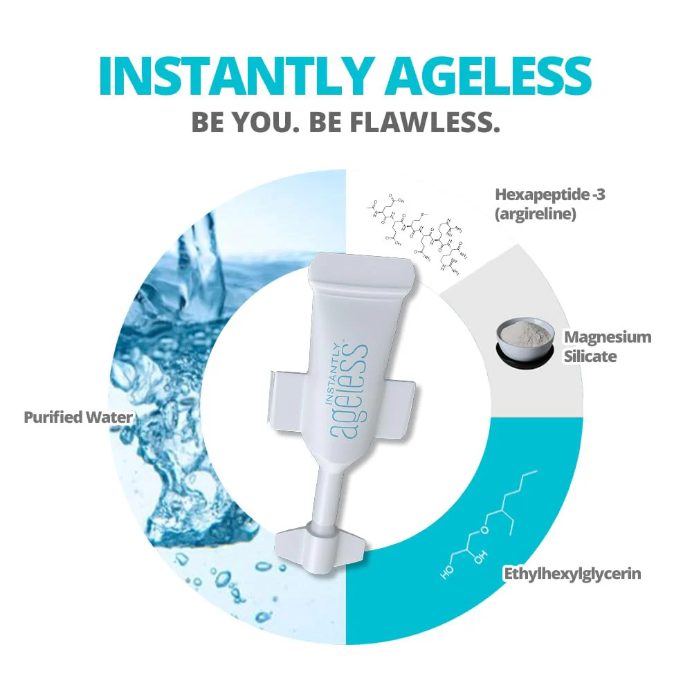 Instantly Ageless - Instant Face Lift Cream - Skin Care Anti Aging Face Cream - Wrinkle Tightener - Eye Cream For Puffiness and Bags Under Eyes - (2 BOXES) - Image 6