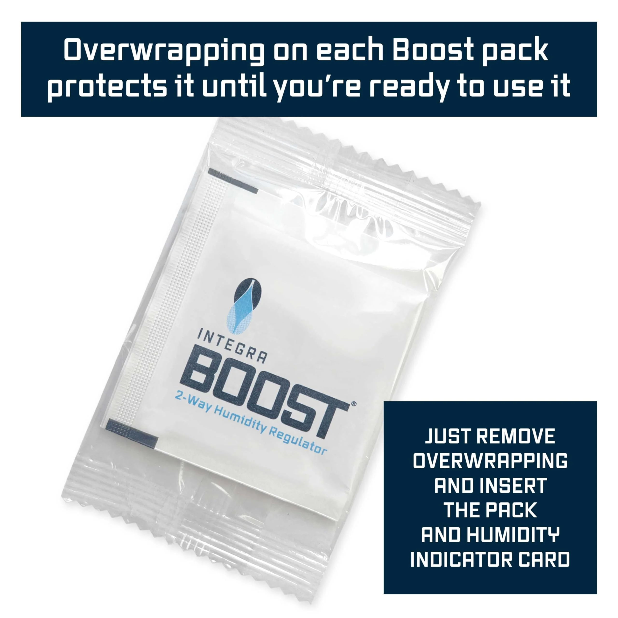 Integra Boost 2-Way Humidity Control Pack – Patented Technology for Humidity Control – Preserve Flavor & Maintain 62% RH – Moisture Absorber for Herbs, Spices & More – 2 Gram (Pack of 50) - Image 7