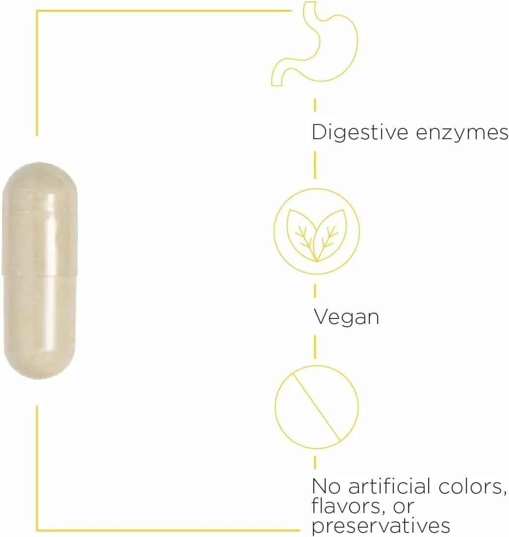 Integrative Therapeutics Similase - Digestive Enzyme Supplement for Adults - Supports Digestion and Assimilation of Nutrients* - Dairy-Free & Vegan - 180 Count (90 Servings) - Image 6