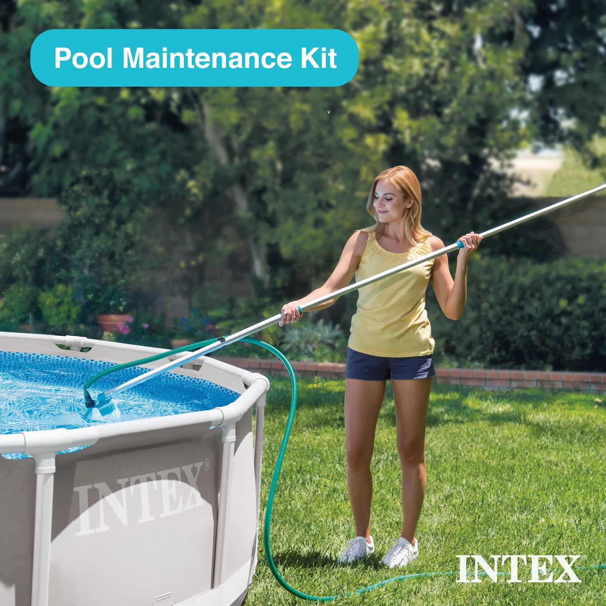 INTEX 26329EH Ultra XTR 18ft x 52in Above Ground Swimming Pool Set with Sand Filter Pump and Cleaning Maintenance Kit - Image 3
