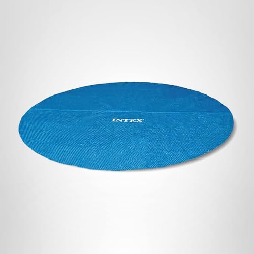 INTEX 28013E Solar Pool Cover: for 15ft Round Easy Set and Metal Frame Pools – Insulates Pool Water – Reduces Water Evaporation – Keeps Debris Out – Reduces Chemical Consumption - Image 2