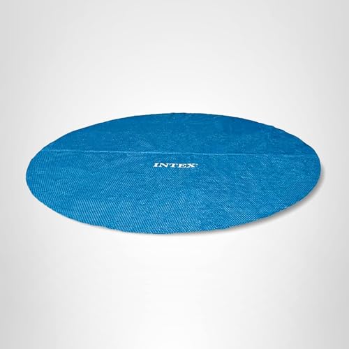 Intex 28015E Solar Pool Cover: for 18ft Round Easy Set and Metal Frame Pools – Insulates Pool Water – Reduces Water Evaporation – Keeps Debris Out – Reduces Chemical Consumption - Image 2