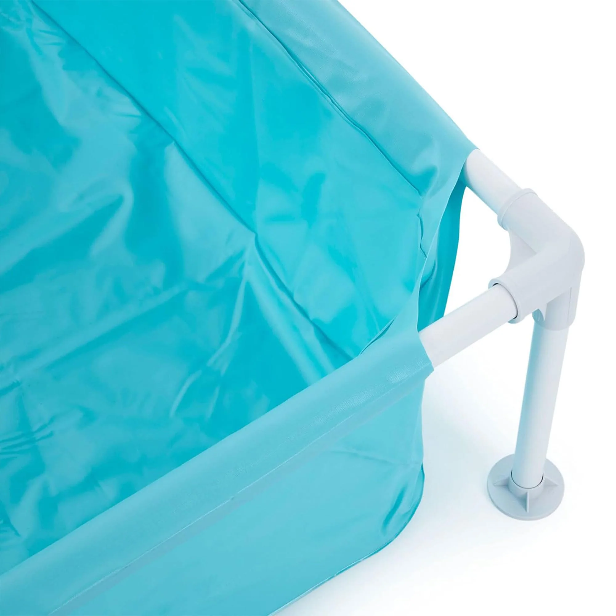 Intex 4 Foot x 12 Inch Miniature Durable Vinyl Outdoor Above Ground Frame Kiddie Swimming and Teaching Baby Pool for Ages 3 and Up, Blue - Image 4