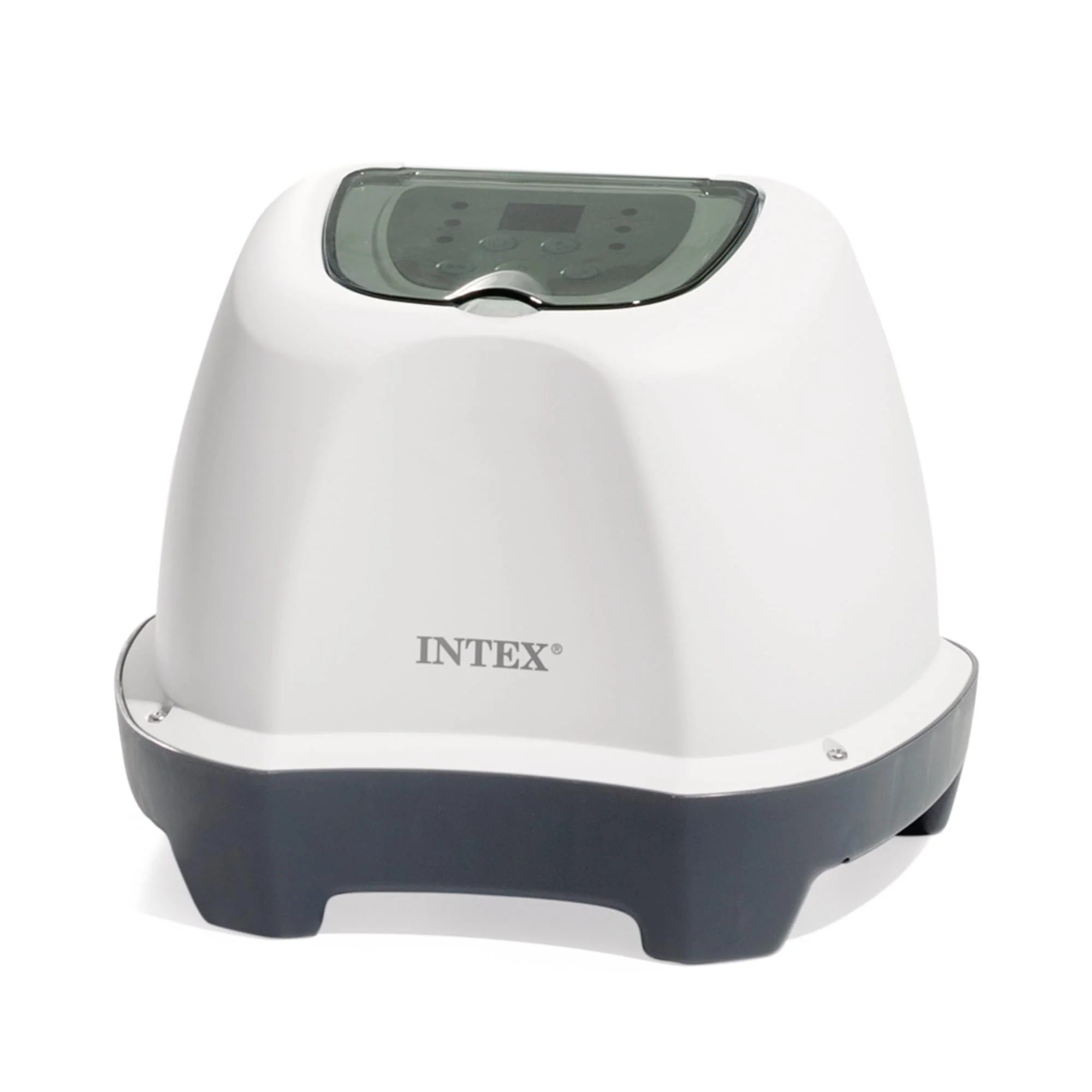 Intex Krystal Clear Saltwater Pool Chlorine System for Above Ground Pools up to 4,500 Gallons, Pool Cleaner with Automatic Timer and Self Cleaning
