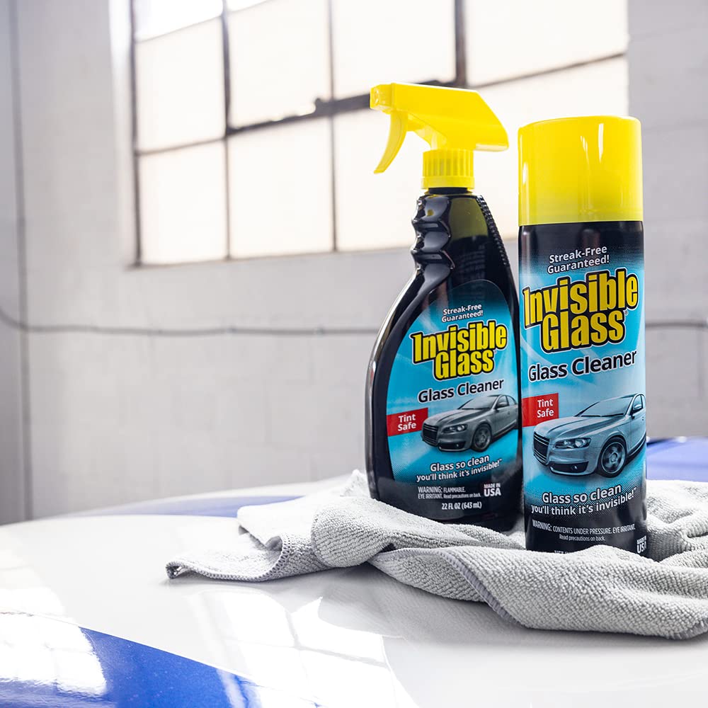 Invisible Glass 92164-6PK Premium Glass Cleaner Spray for Car Windshields and Windows, Automotive and Home Window Cleaner, Streak-Free, Ammonia-Free, Tint-Safe – 22 fl oz (Pack of 6) - Image 3