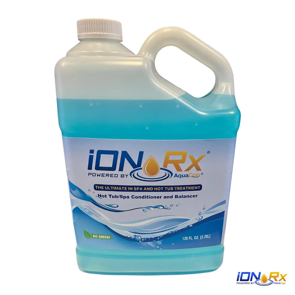 iONRx Hot Tub Chemicals & Spa Patented Copper Ion Solution - Crystal Clear Water Treatment, All-in-One Balancer & Conditioner, Sensitive Skin Safe - Image 3
