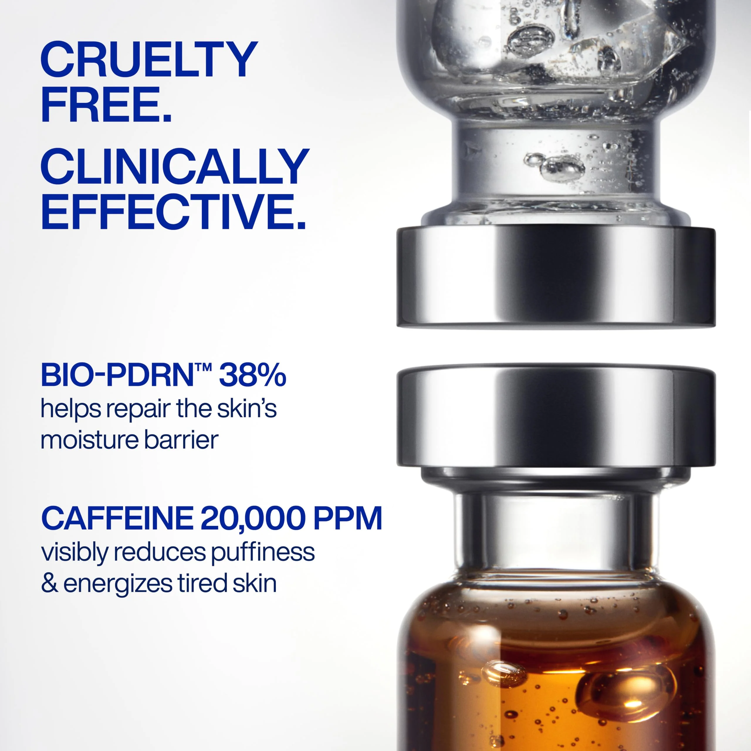 IOPE Expert PDRN Caffeine Shot Serum - Anti-Aging Face Serum to Visibly Depuff, Smooth, and Rejuvenate Tired Skin - With BIO-PDRN and Caffeine - Fast-Absorbing Texture - 1.01 fl. oz. - Image 3