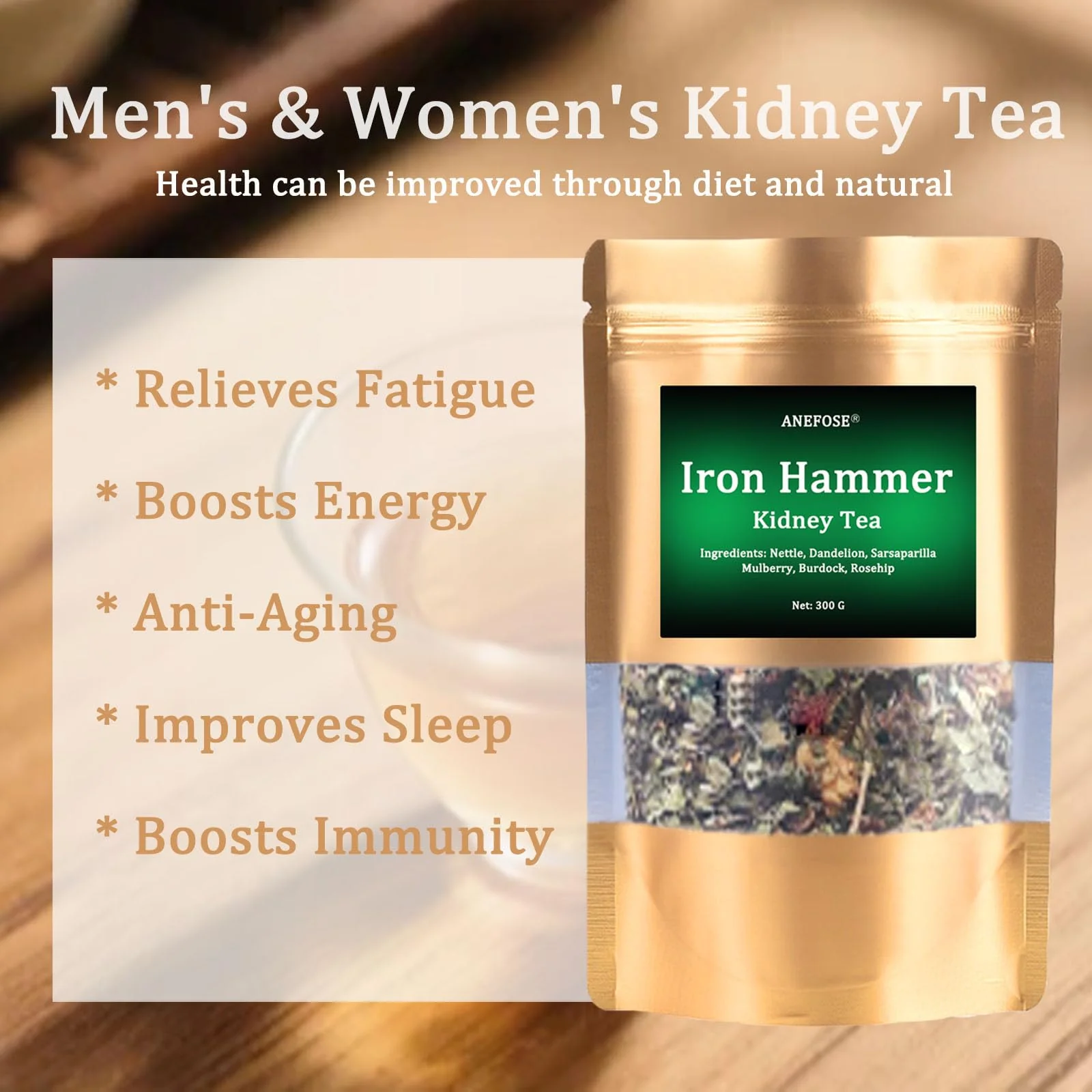 Iron Hammer Tea for Kidney, Dandelion Tea for Liver and Kidney (1) - Image 4