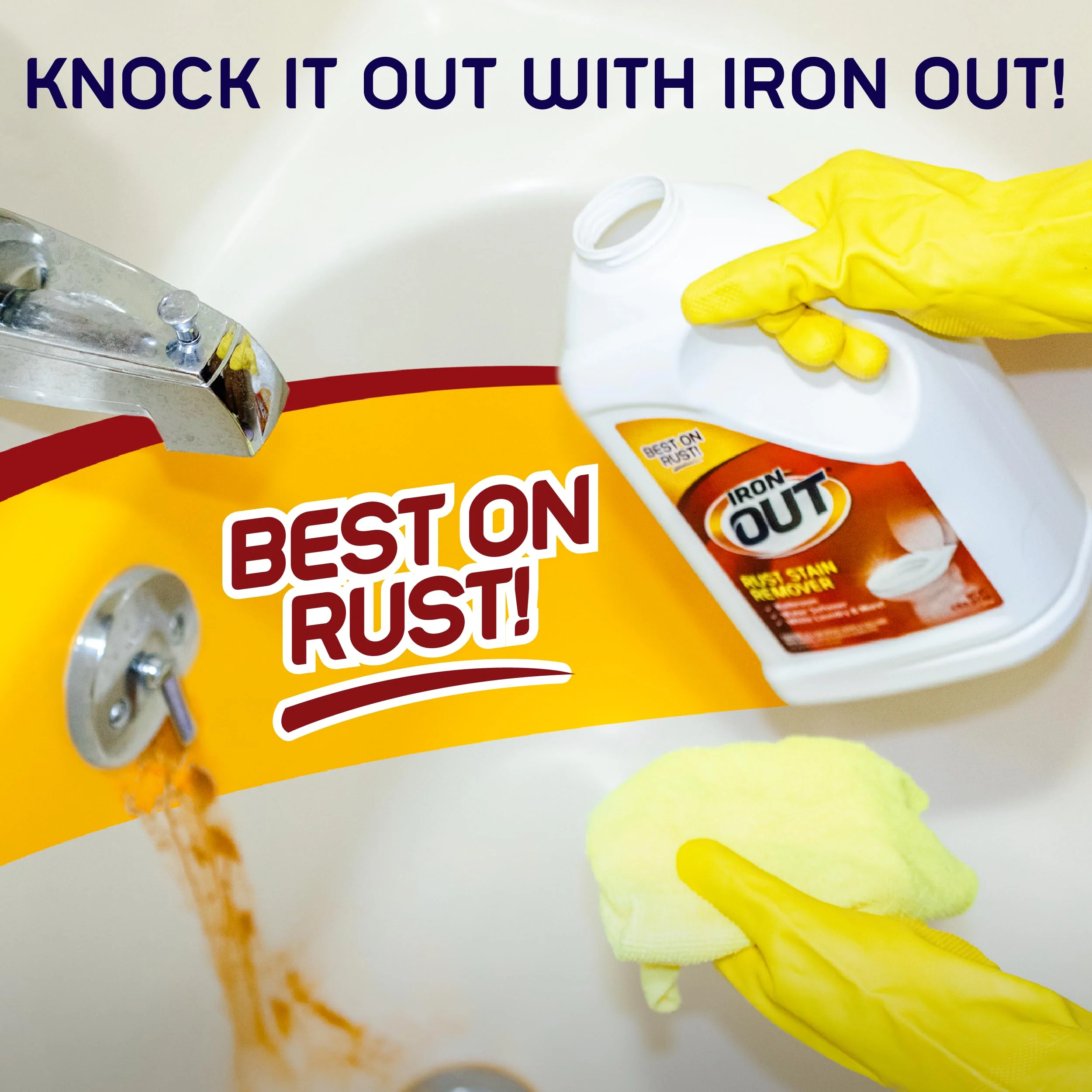 Iron OUT Powder Rust Stain Remover, Remove and Prevent Rust Stains in Bathrooms, Kitchens, Appliances, Laundry, and Outdoors, 4 Pound 12 Ounce, Pack of 6 - Image 8