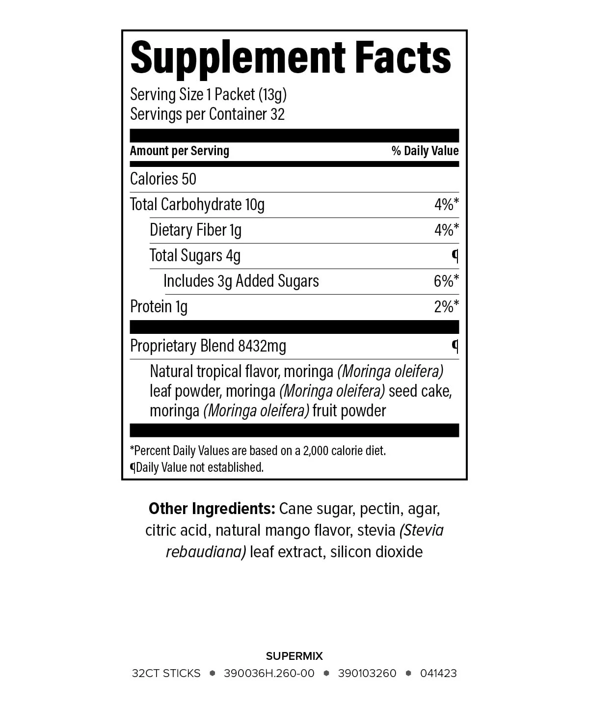 Isagenix SuperMix - Premium Moringa Superfood Powder with Phytonutrients - Convenient Individual Serving Packets - 32 Servings - Tropical Fruit Flavor - Image 6
