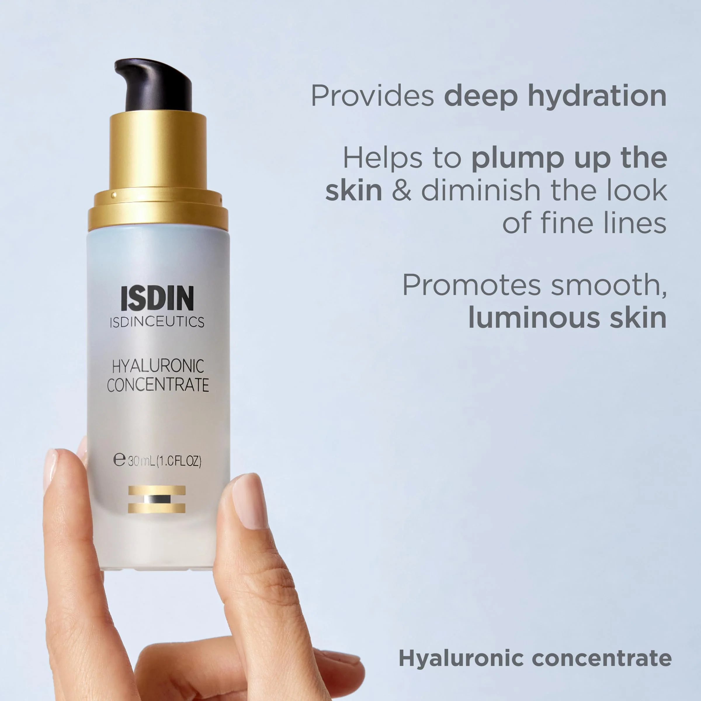 Isdinceutics Hyaluronic Concentrate, Lightweight Face Serum with Hyaluronic Acid, 1.0 FL OZ - Image 7