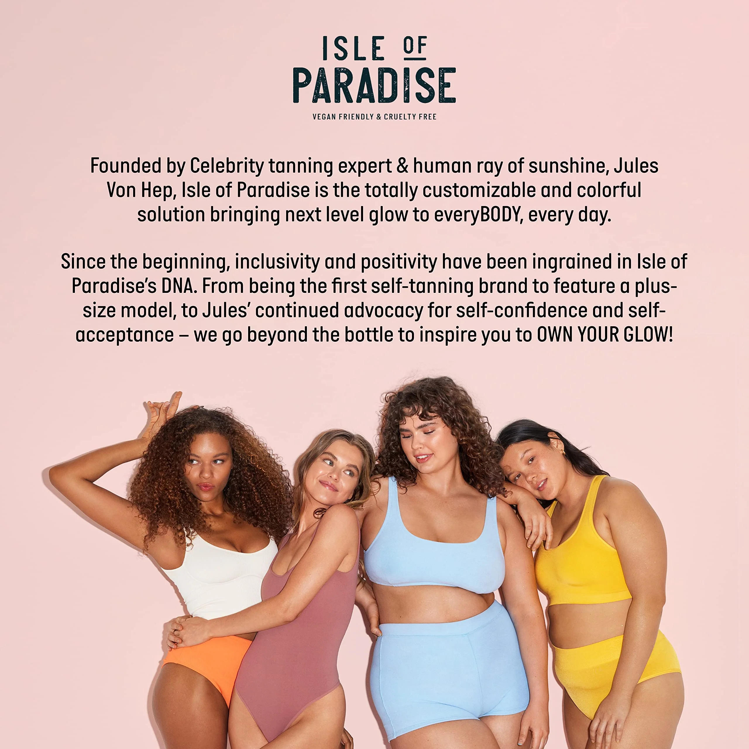 Isle of Paradise Self-Tanning Body Butter, Vegan, Cruelty Free Self-Tan Butter, 200ml - Image 2