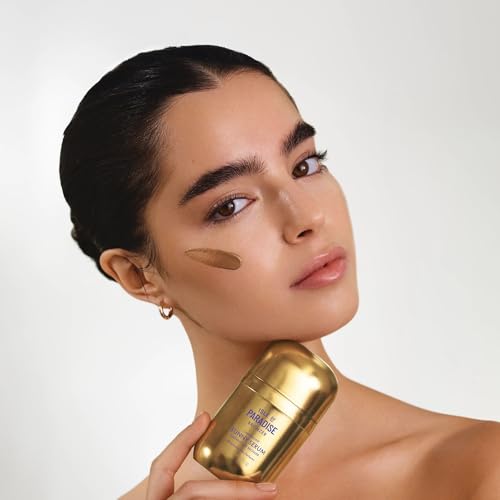 Isle of Paradise Sunny Serum Champagne - Bronzing Serum with Squalane, Niacinamide, and Jojoba Oil - 4-in-1 Instant Self Tan Primer, Base, Highlighter, and Body Bronzer - 1.01 fl. oz - Image 2