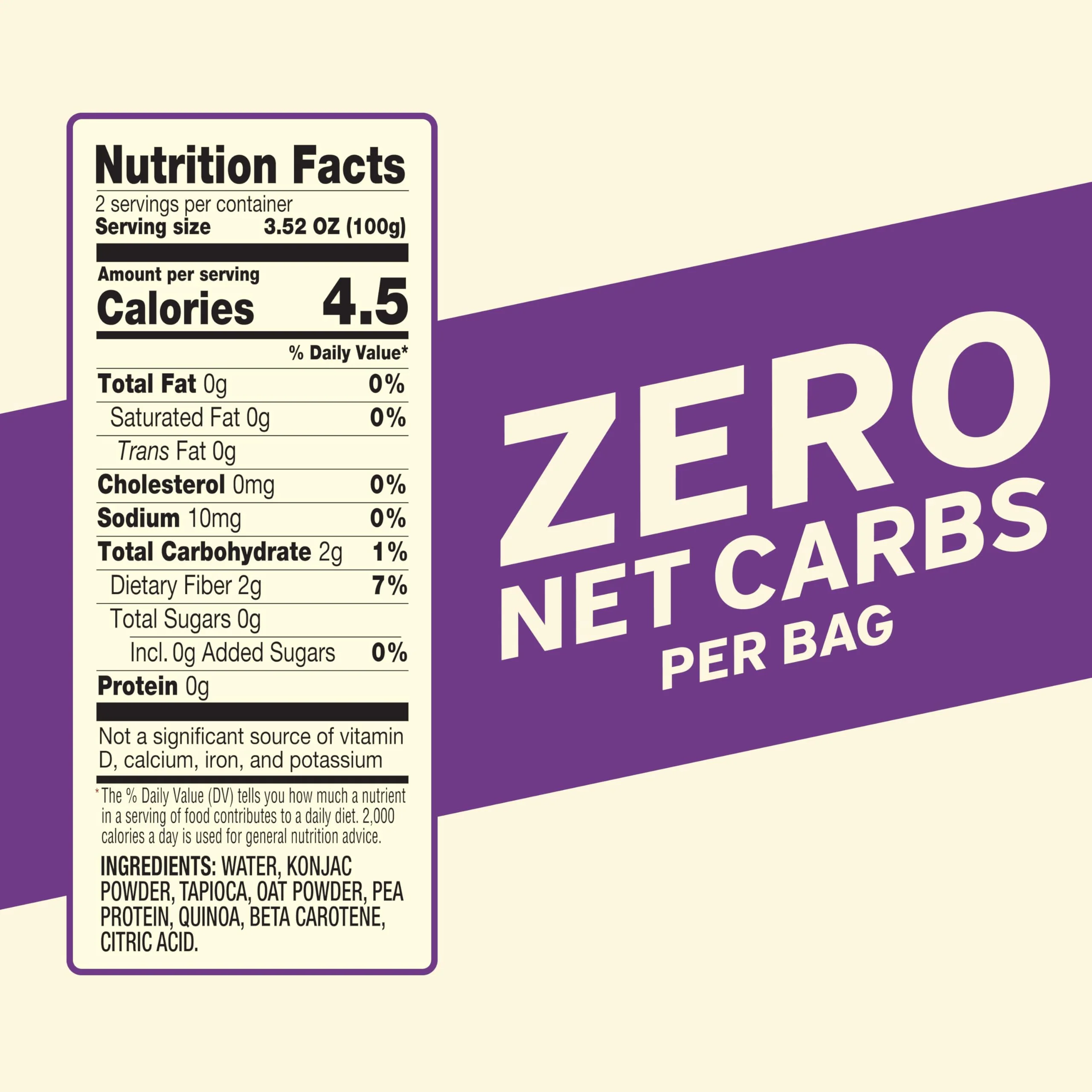 It’s Skinny Orzo – Gluten Free Orzo, Low Carb Pasta, Keto & Vegan-Friendly, Konjac Rice, Sugar-Free, High in Fiber, Only 4.5 Calories Per Serving, Ready in 2 Minutes (6 Packs) - Image 3
