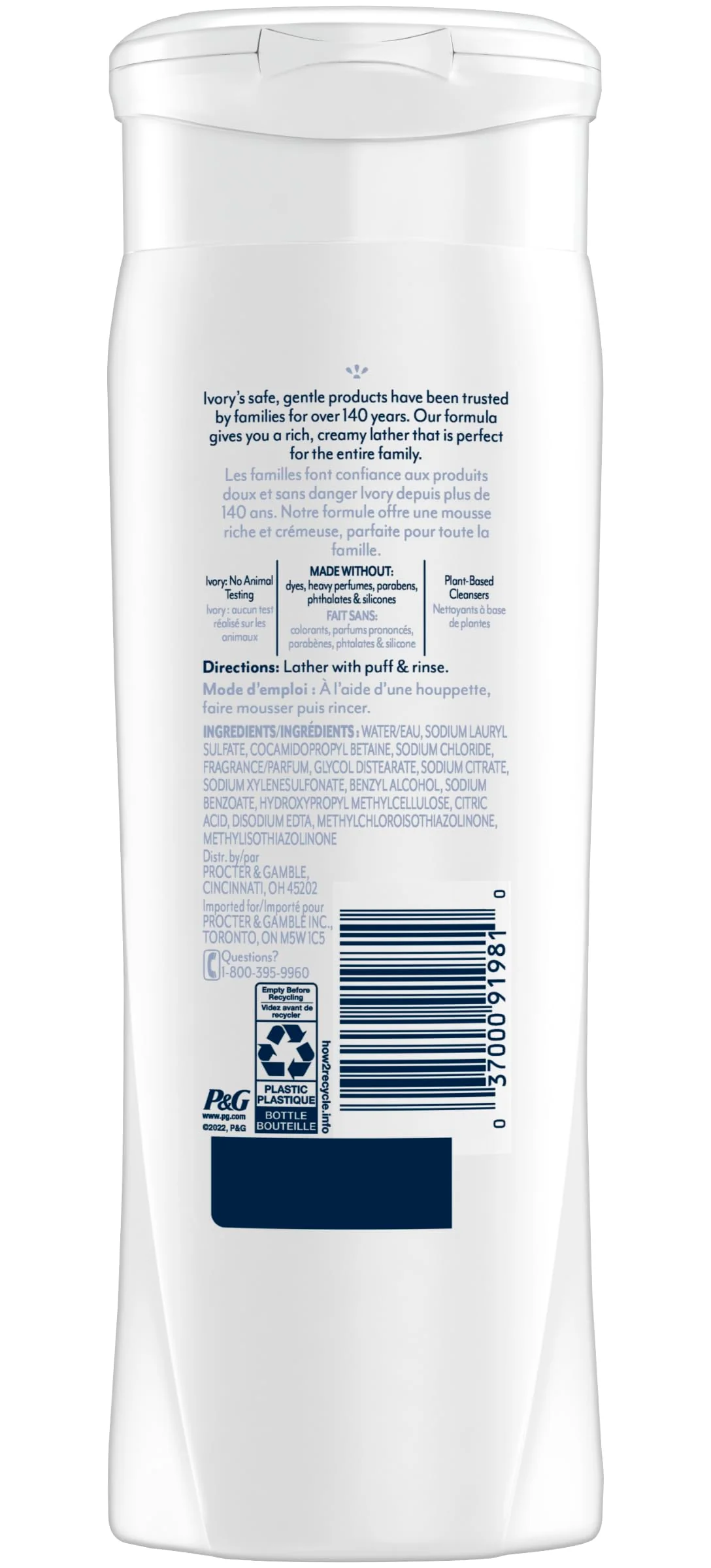 Ivory Body Wash - Original - 12 oz - 3 pk - Image 2