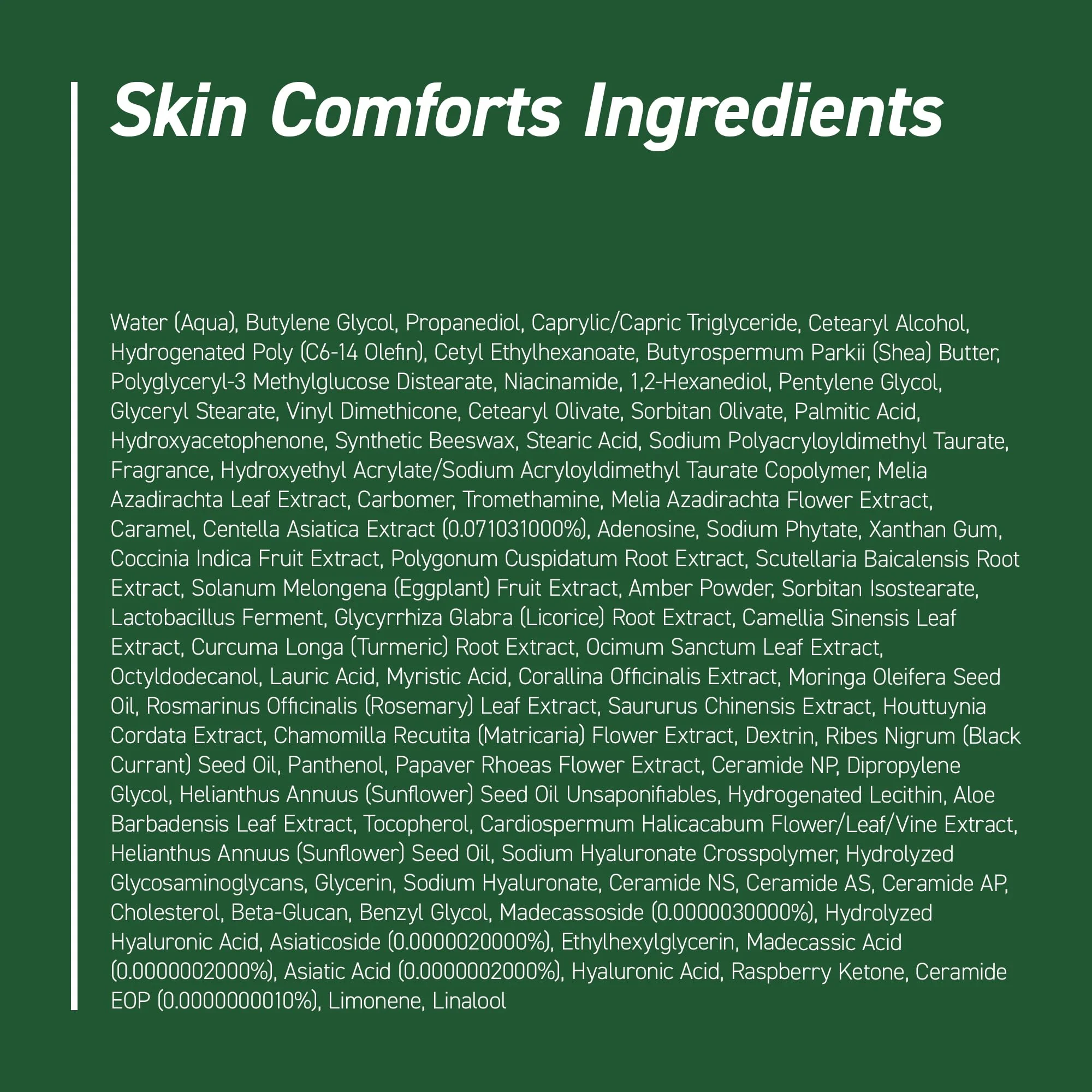 IVOSKIN Cica Redness Relief Treatment Cream, Soothing & Hydrating Green Correcting Moisturizer with Madecassoside, Helps Repair Skin Barrier for Sensitive Skin, Vegan, Korean Skincare (1.76oz / 50g) - Image 2