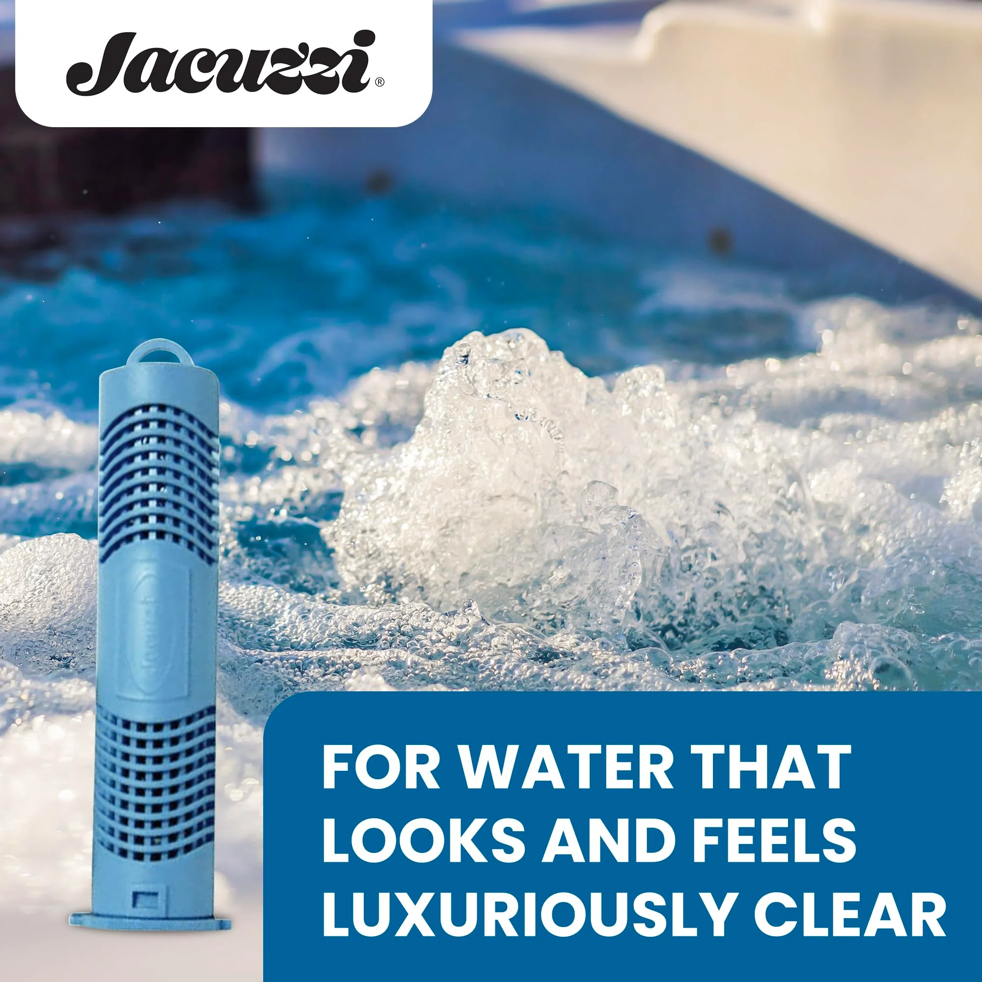Jacuzzi ProClear Mineral Spa Sanitizer Cartridge – 2890-185, Hot Tub Mineral Cartridge for J-300, J-400 & J-500 Series, Easy-to-Install Design Supports Balanced Water and Reduced Chemical Use - Image 3