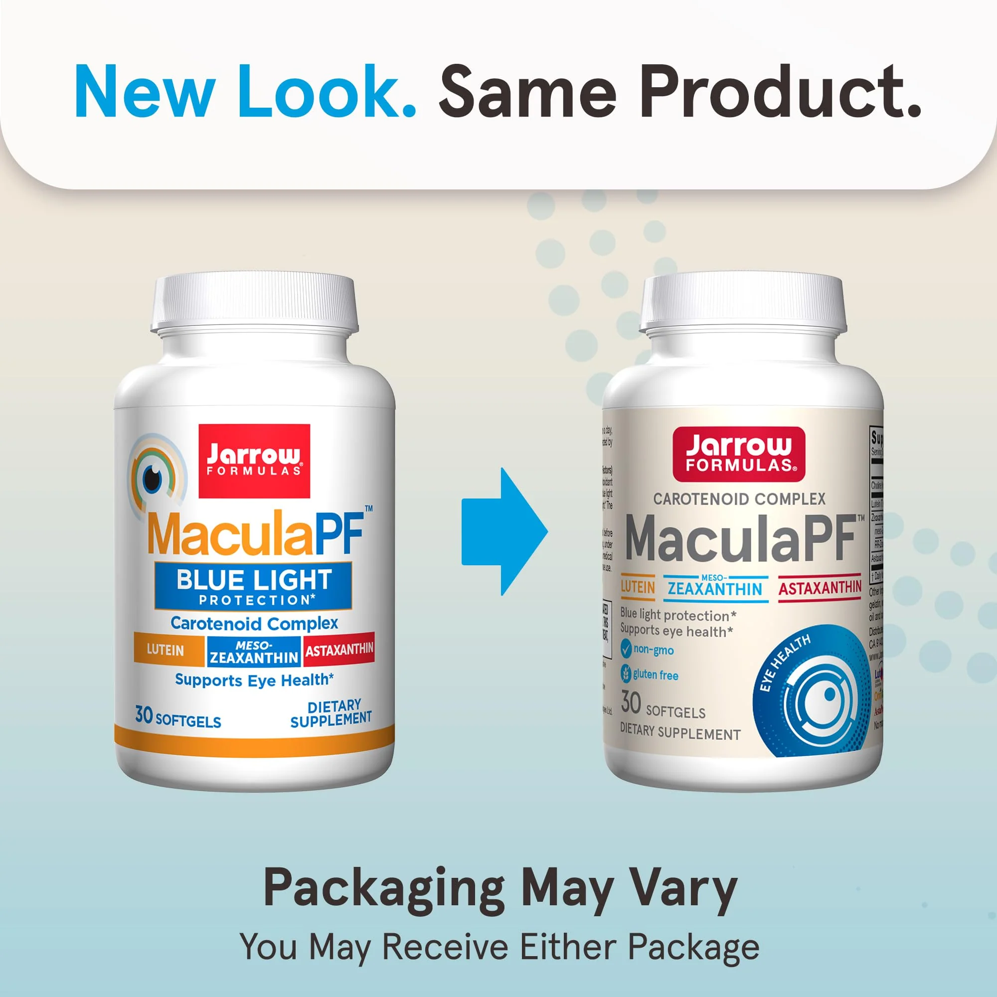 Jarrow Formulas MaculaPF Carotenoid Complex, Dietary Supplement, Supports Eye Health, 30 Softgels, Up to a 30 Day Supply - Image 3
