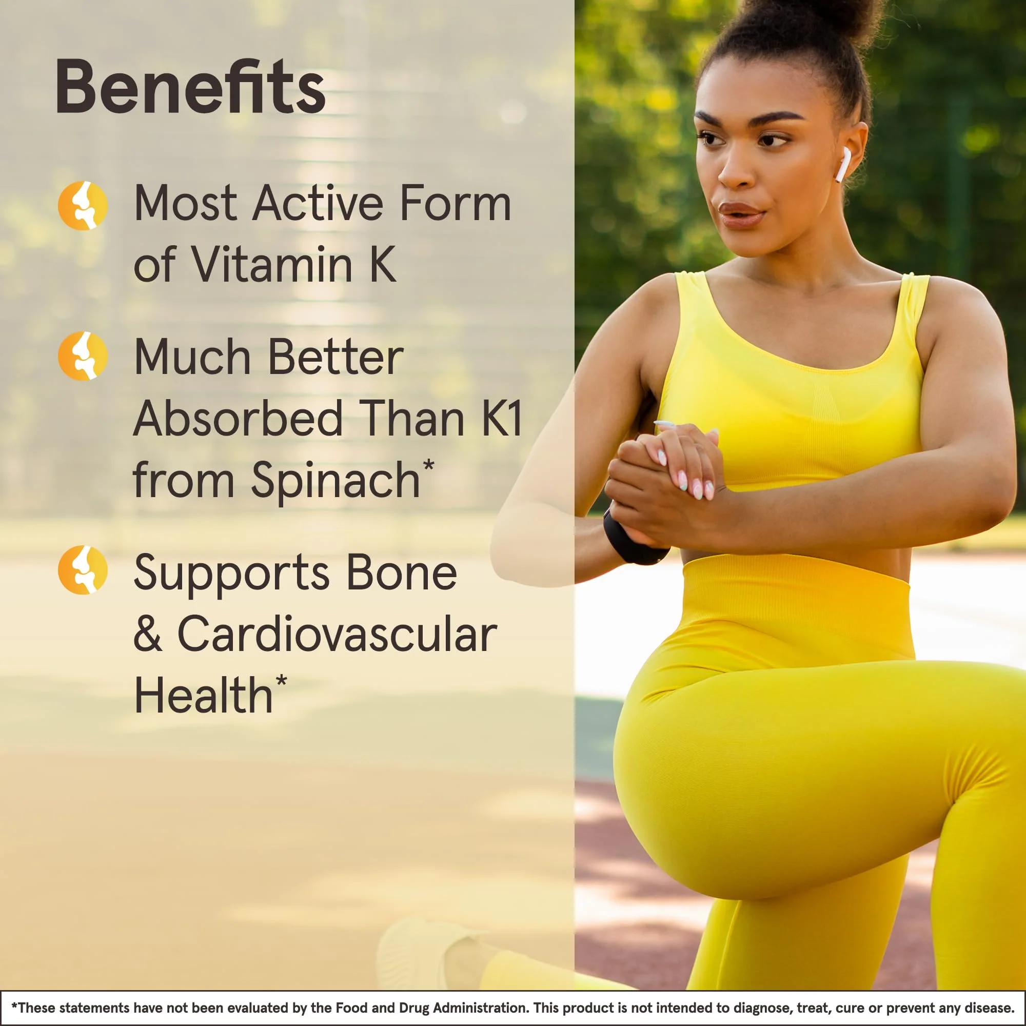 Jarrow Formulas MK-7 180 mcg - Bioactive Form of Vitamin K2-30 Servings (Softgels) - for Bone & Cardiovascular Health - Vitamin K2 MK-7 Dietary Supplement - Gluten Free - Image 8
