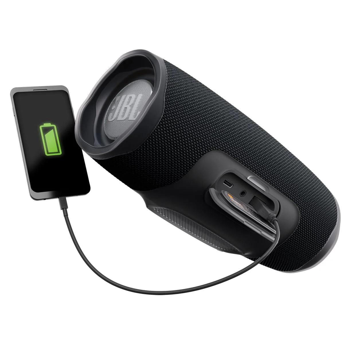 JBL Charge 4 - Waterproof Portable Bluetooth Speaker - Black - Image 2