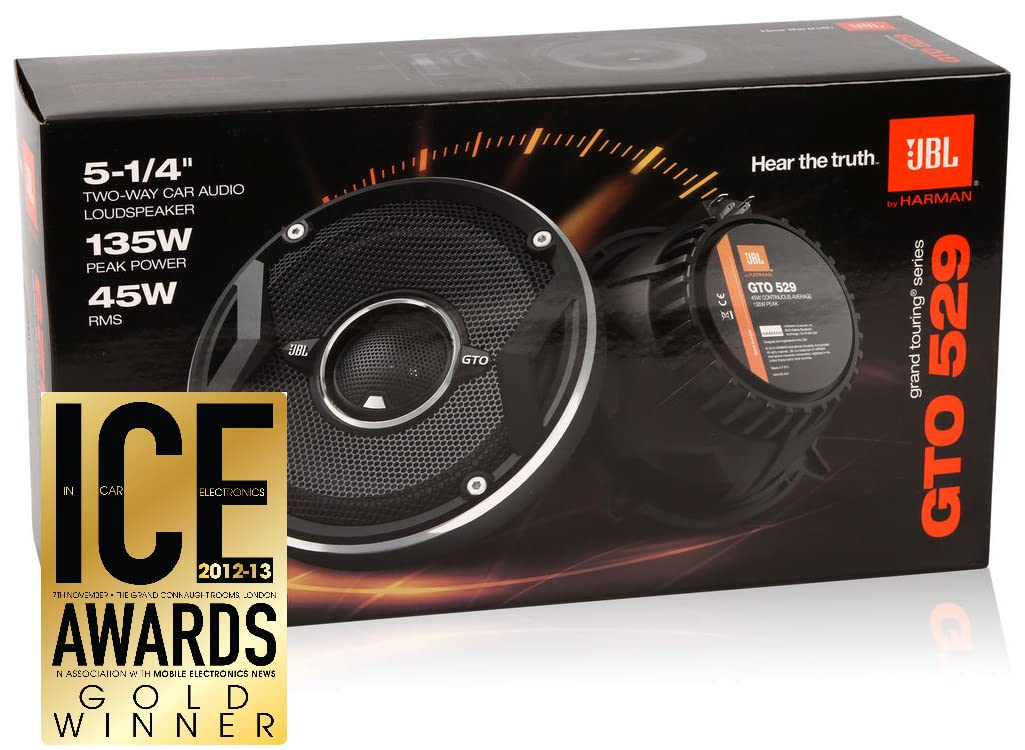 JBL GTO609C 270 Watts 6-1/2" Premium Car Audio Component Stereo Speaker System with Patented Plus One Woofer-Cone Technology - Image 8