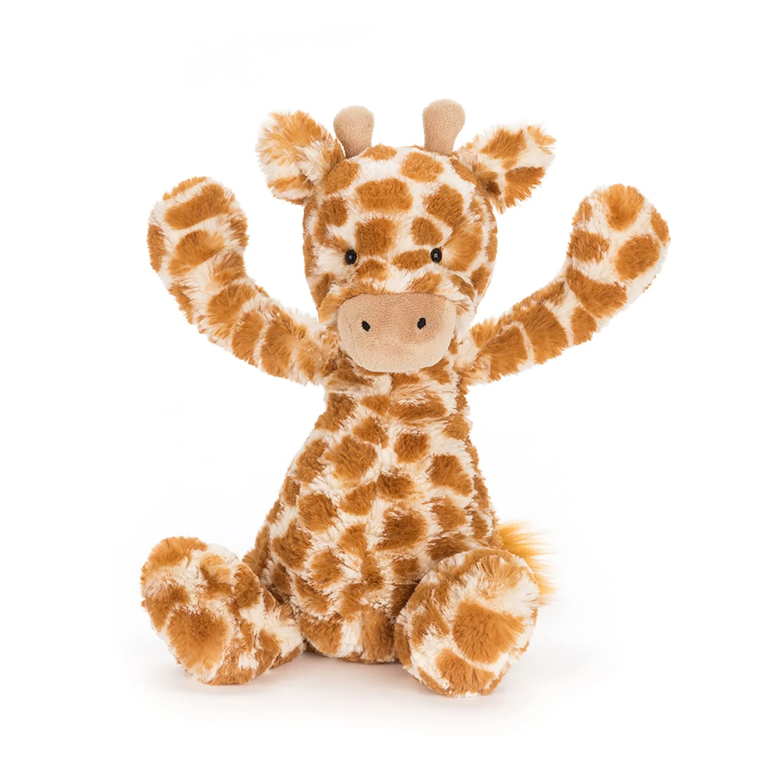 Jellycat Bashful Giraffe Stuffed Animal, Medium 12 inches - Safari Plush Toy - Classic Children's Gift - Image 3
