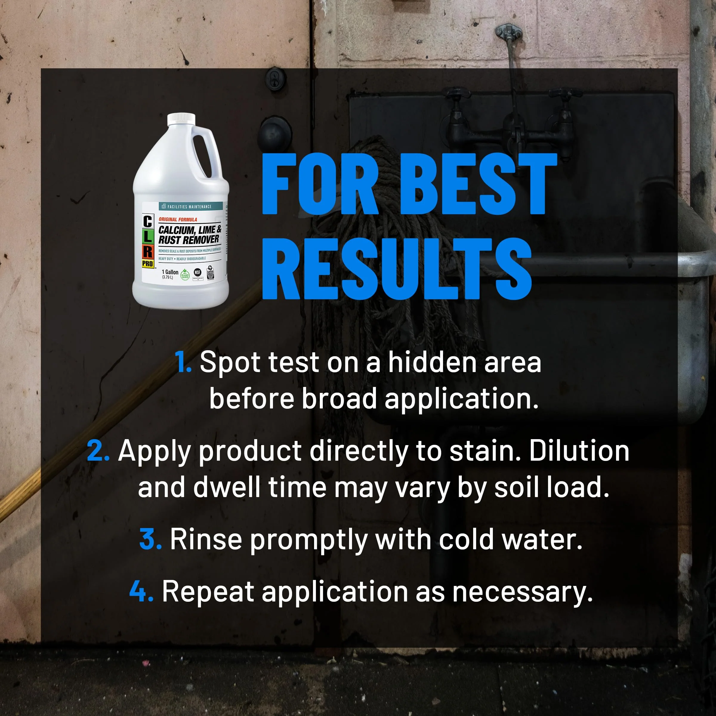 Jelmar CLR PRO Calcium, Lime & Rust Remover - Image 5