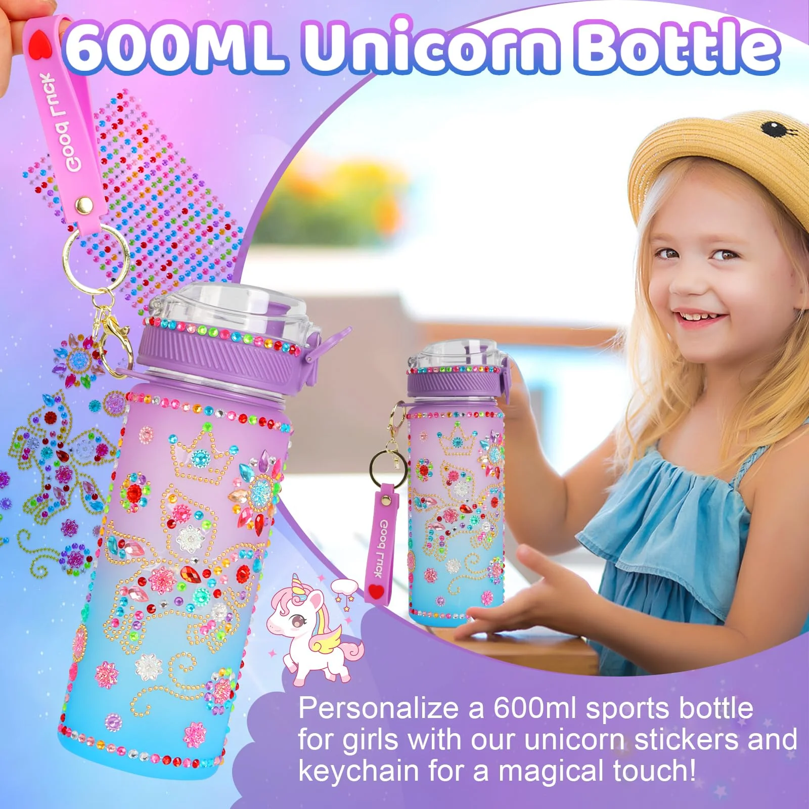 Jenria Unicorn Gifts for Girls, Christmas Birthday Gifts for Girls Age 3 4 5 6 7 8 9 10 Years Old Girl Birthday Gift Ideas, Girls Toys Age 6-8, Unicorn Toys for Daughter, Niece - Image 6