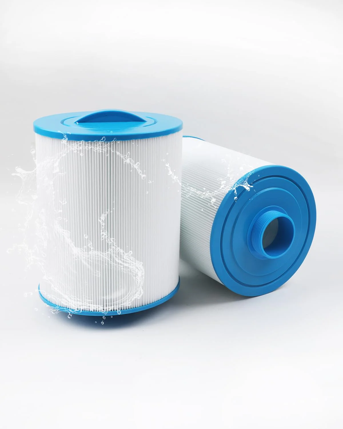 JIPINE PAS50SV Hot Tub Filter Replaces Artesian Spa Filter, Magnum AR50, PAS50SV-F2M, 6CH-502, FC-0311,06-0006-12,Master Deluxe M60506,Baleen AK-90161,Excel Filters XLS-604 Spa Filter, 2 Pack