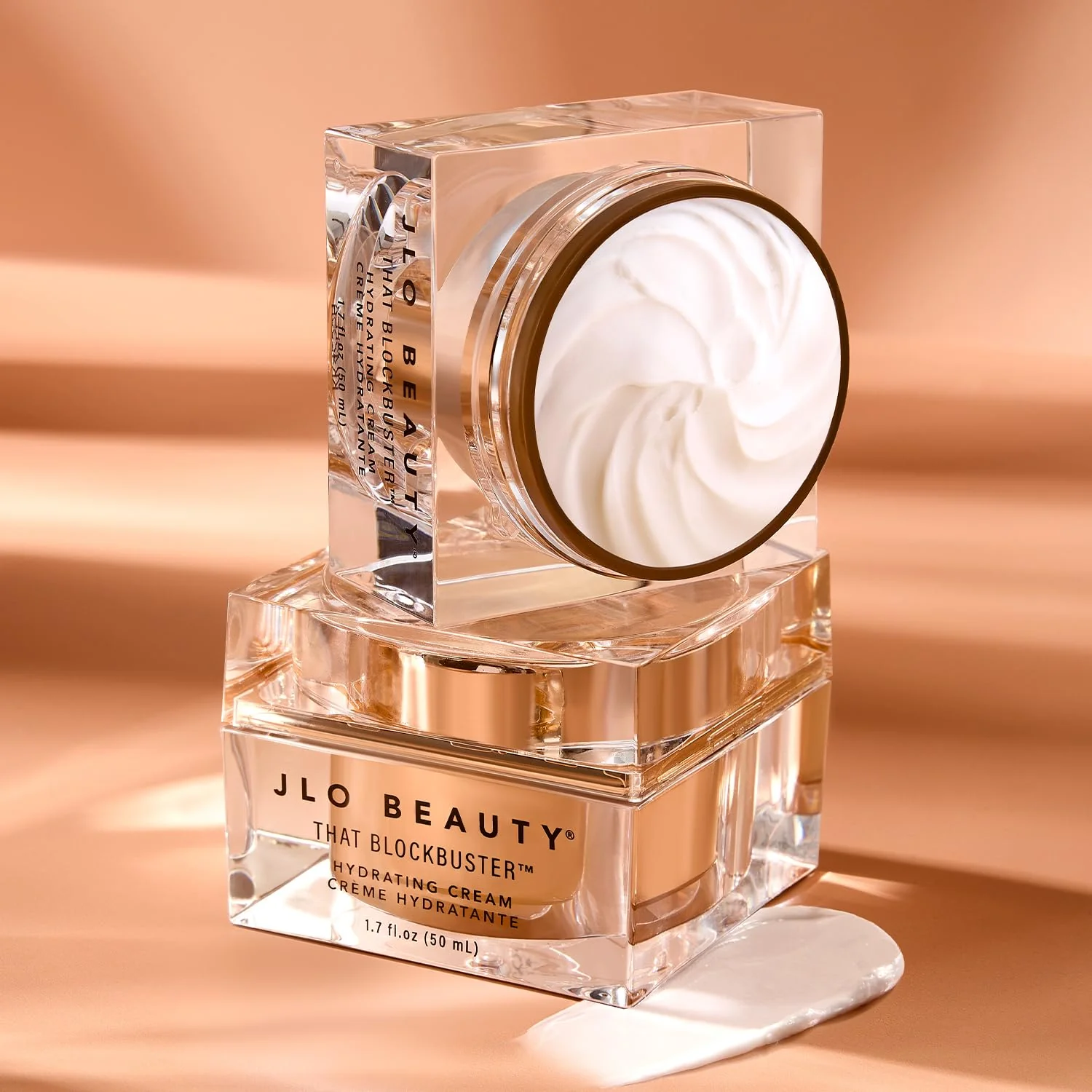 JLO BEAUTY Hydrating Face Moisturizer Cream, Hyaluronic Acid & Peptide Infused Skin Care, Moisturizer Face Cream for Women, Day & Night Formula to Visibly Smooth Fine Lines, That Blockbuster, 1.7 Oz - Image 2